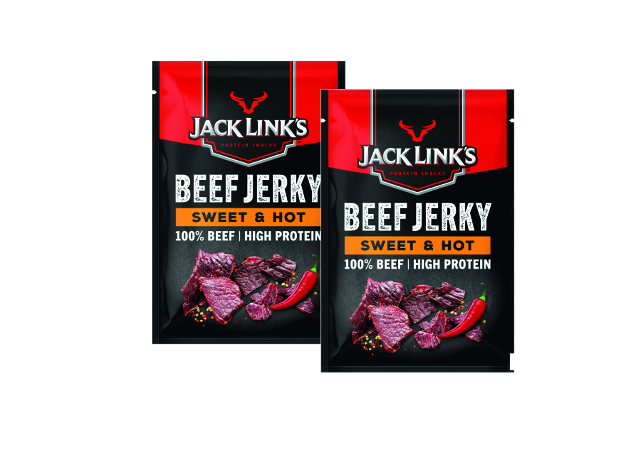 (Bild für) Jack Links Beef Jerky Sweet & Hot 25g 12