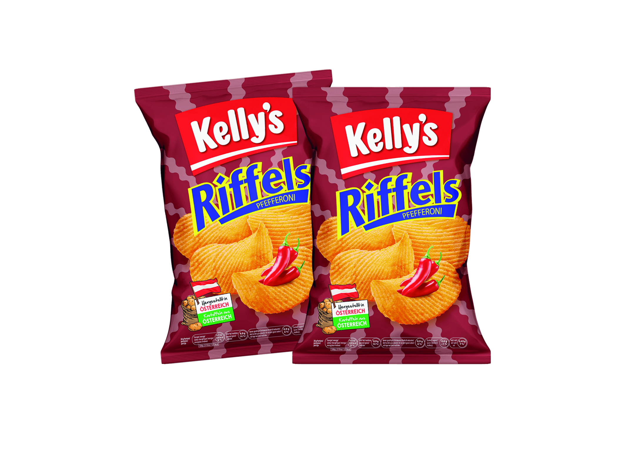 (Bild für) Kelly´s Riffels Pfefferoni 130g 20