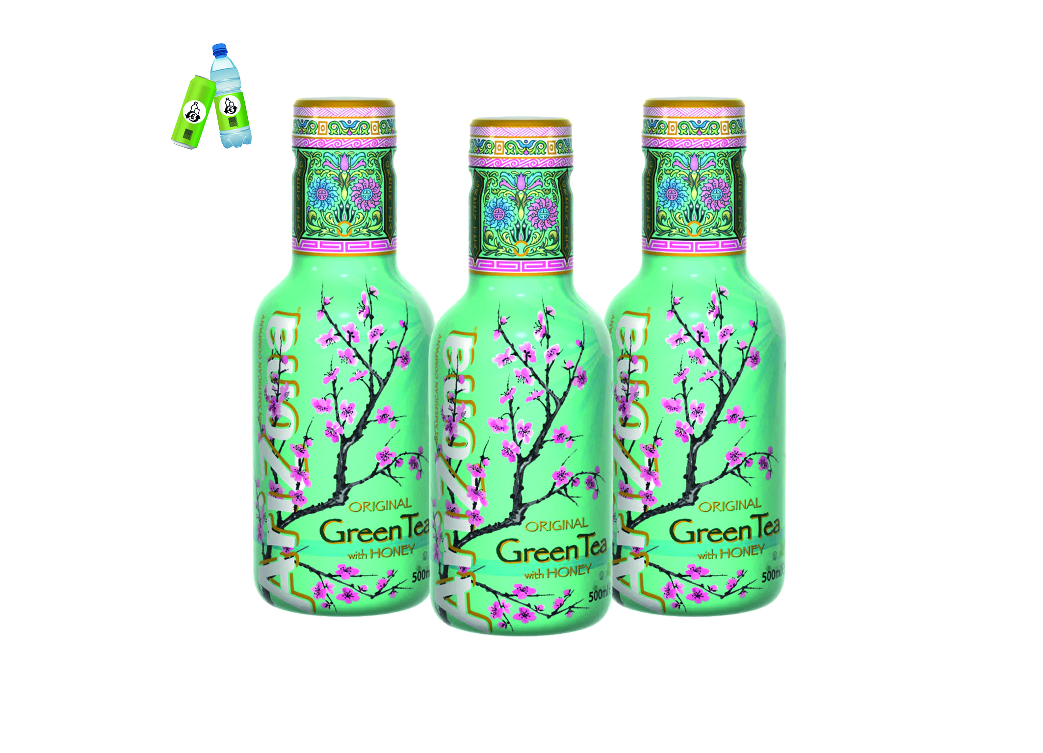 (Bild für) Arizona Green Tea Honey 0,5L PET EWP 6