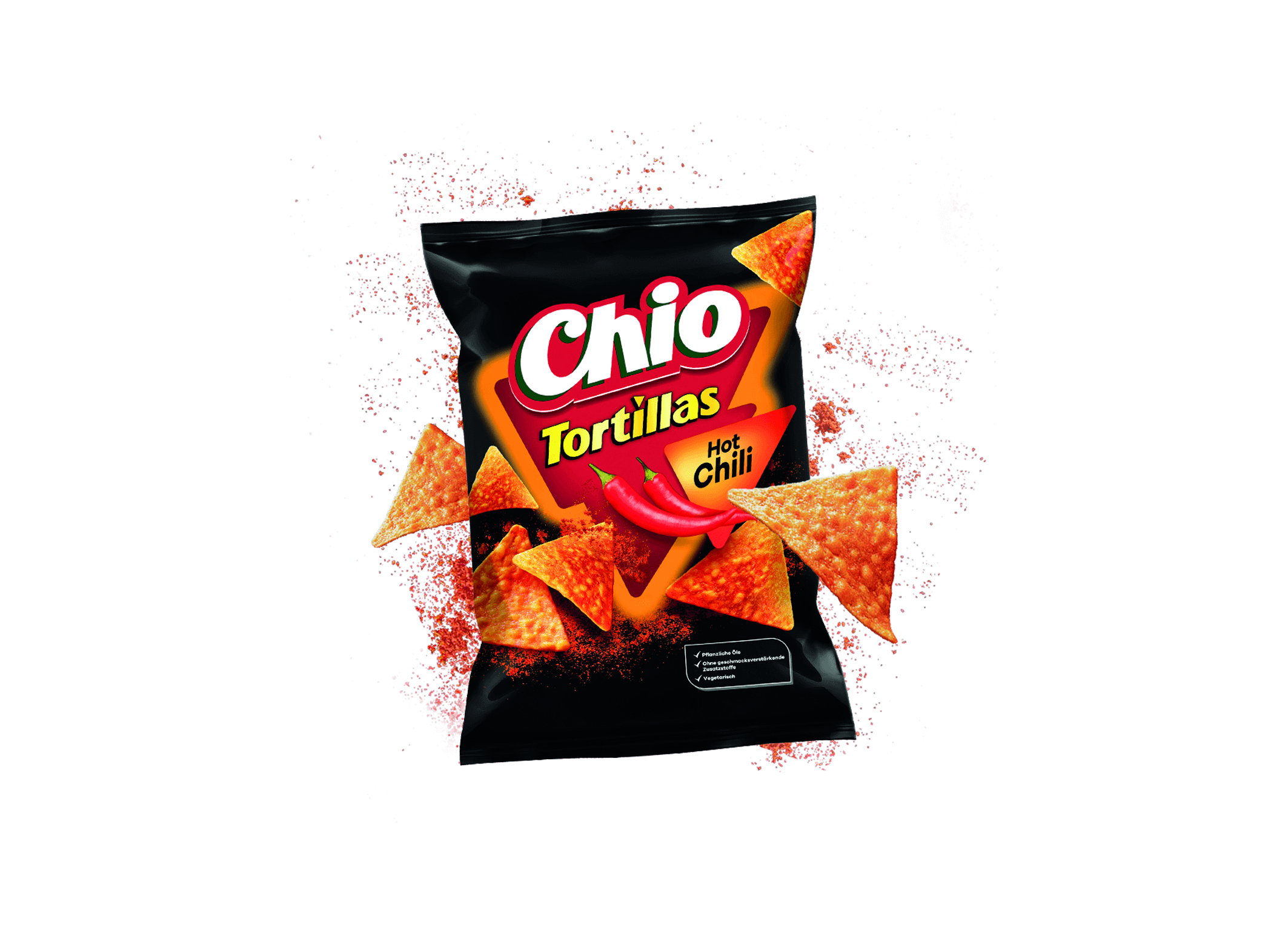 (Bild für) Chio Tortilla Chips Hot Chili 110g 12