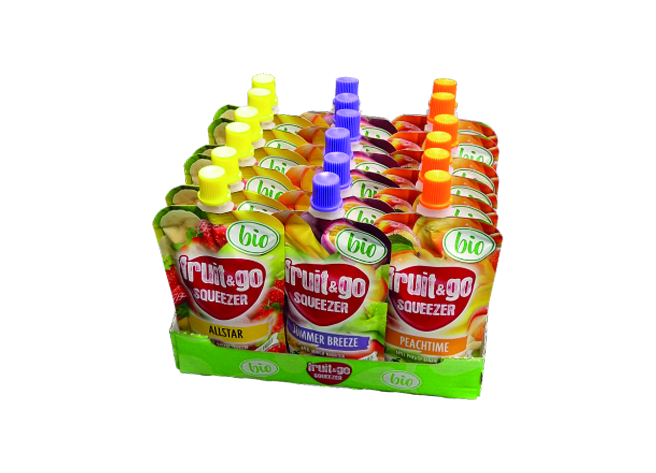 (Bild für) Machland Bio fruit&go Squeezer 100g 18