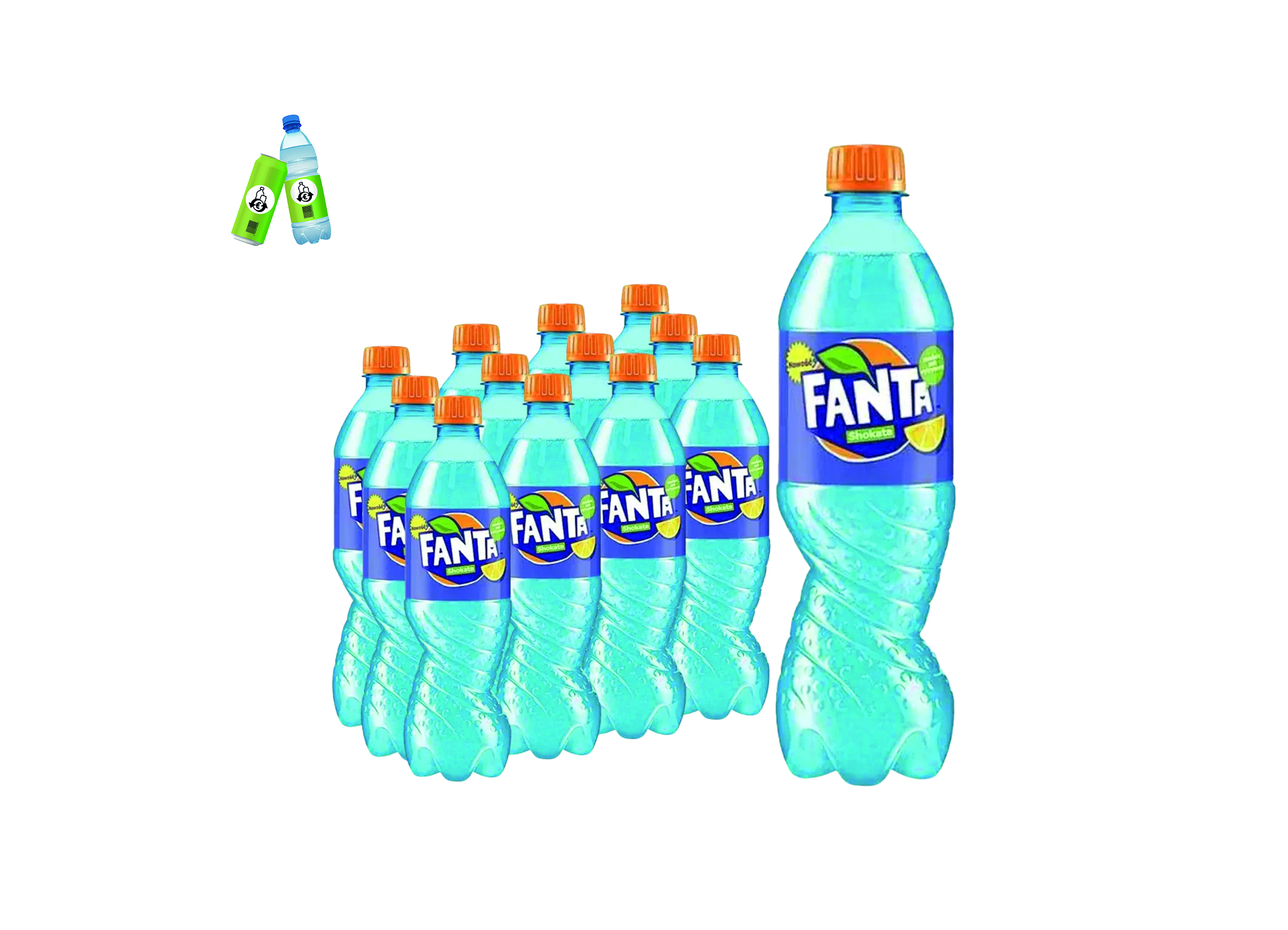 (Bild für) Fanta Shokata 0,5L PET EWP 12