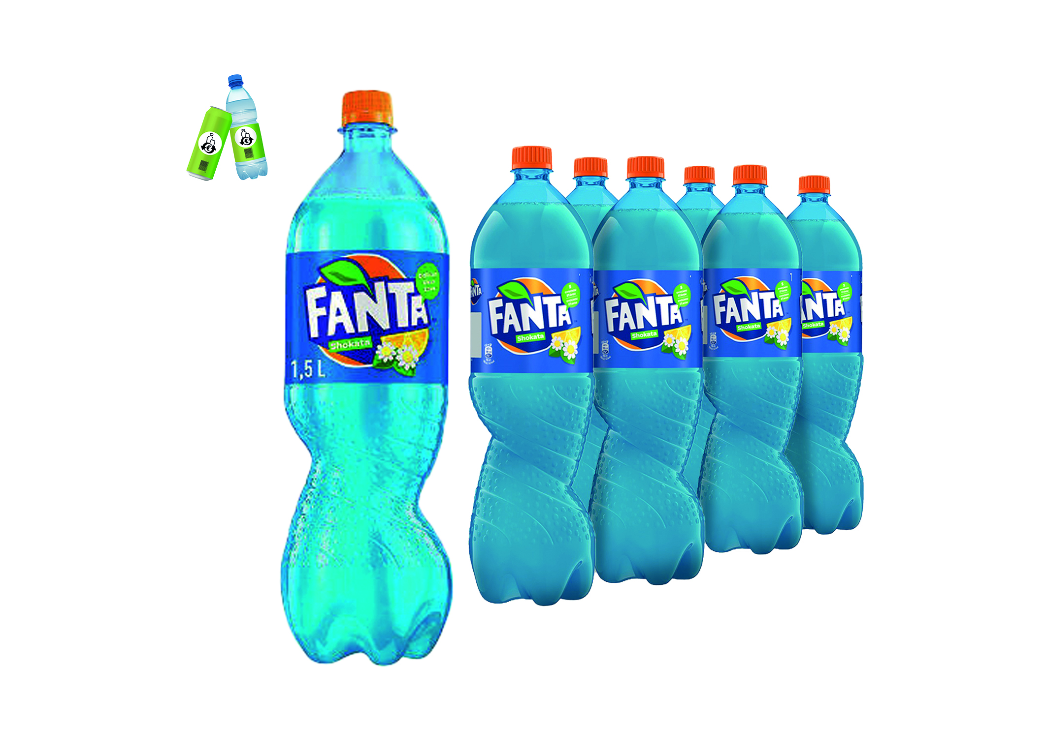 (Bild für) Fanta Shokata 1,5L PET EWP 6
