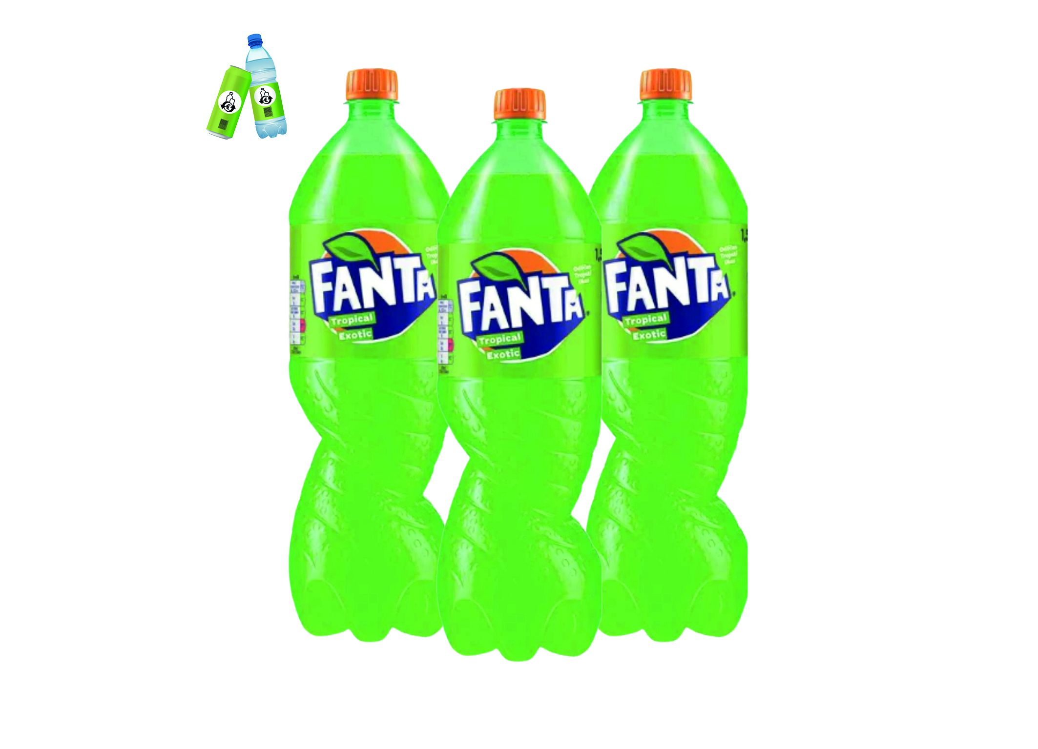 (Bild für) Fanta Exotic Tropical 1,5L PET EWP 6