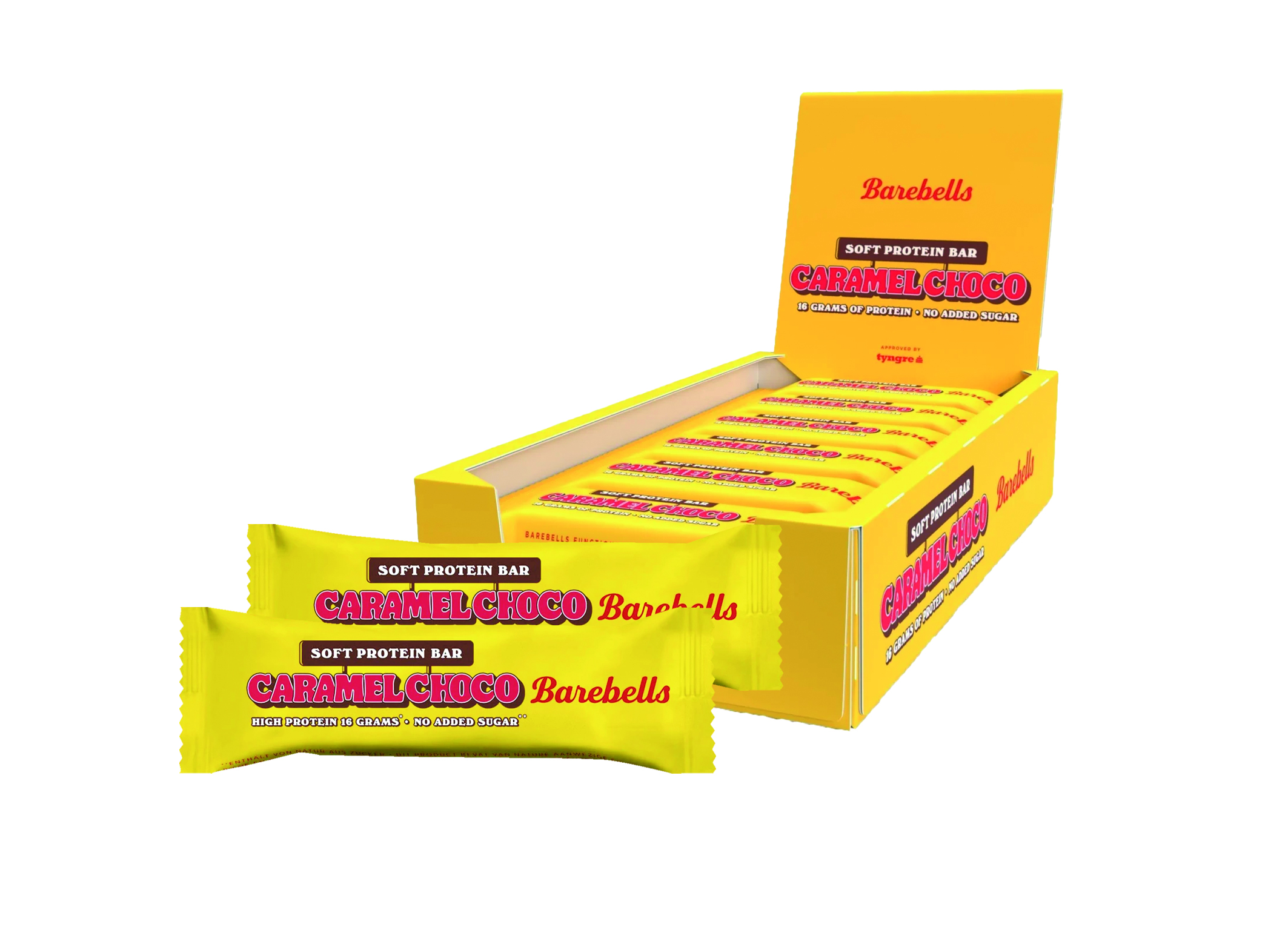 (Bild für) Barebells Caramel Choco Proteinriegel 55g 12
