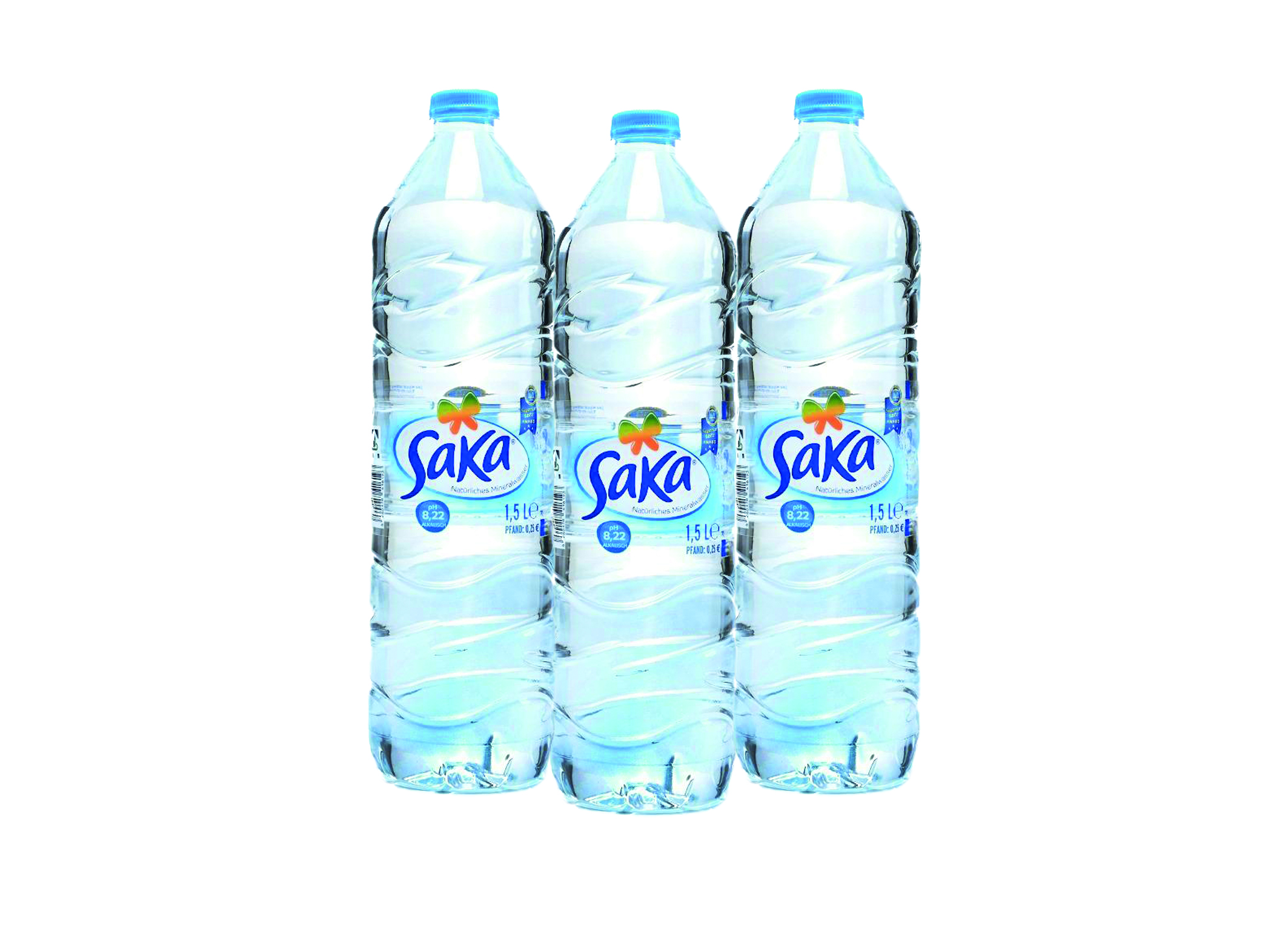 (Bild für) Saka Quellwasser 1,5L PET EWP 6