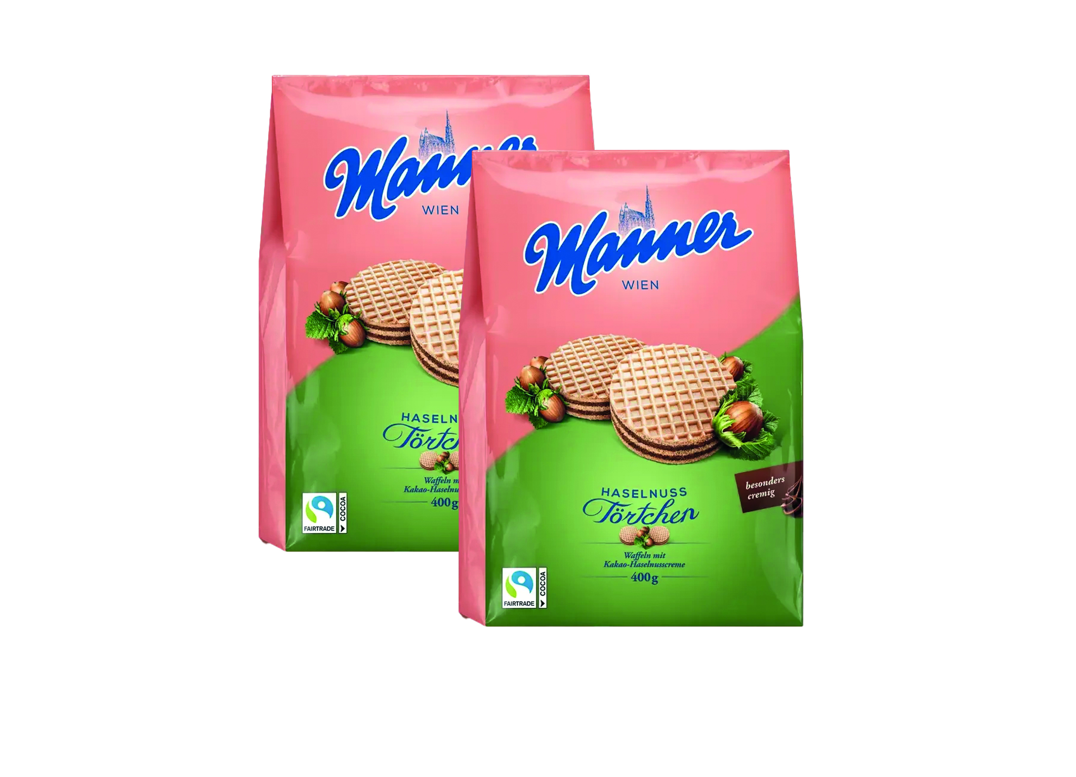 (Bild für) Manner Haselnuss Törtchen 400g 8