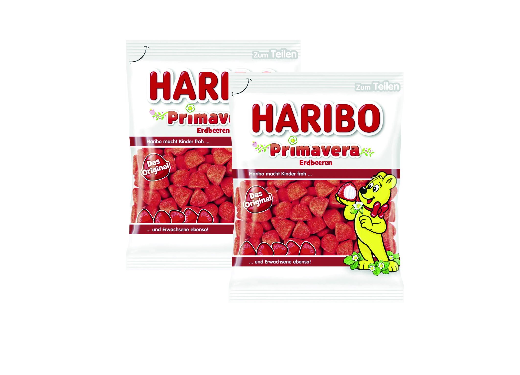 (Bild für) Haribo Primavera Erdbeeren 175g 10