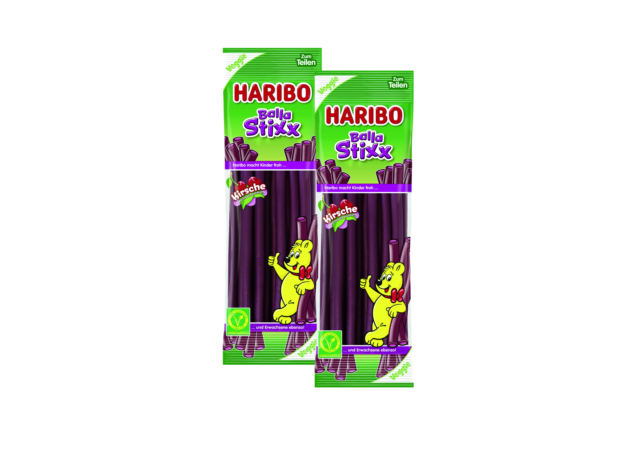 (Bild für) Haribo Balla Stixx Kirsche 200g 15