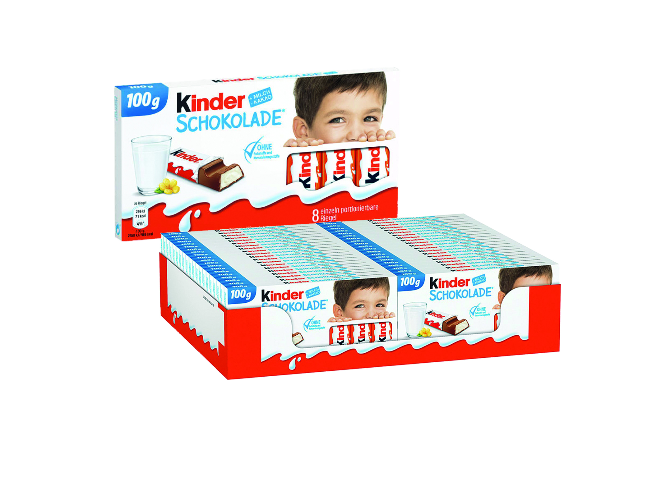 (Bild für) Ferrero Kinder Schokolade T8 100g 40