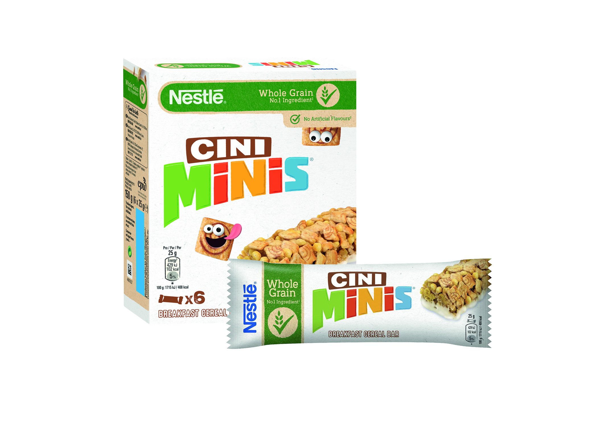 (Bild für) Nestle Cini Mini Cerealien Riegel 6er 150g 8