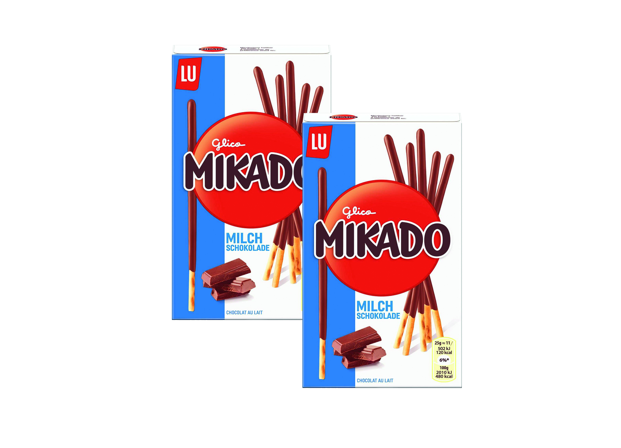 (Bild für) Mikado Milchschokolade 75g 24