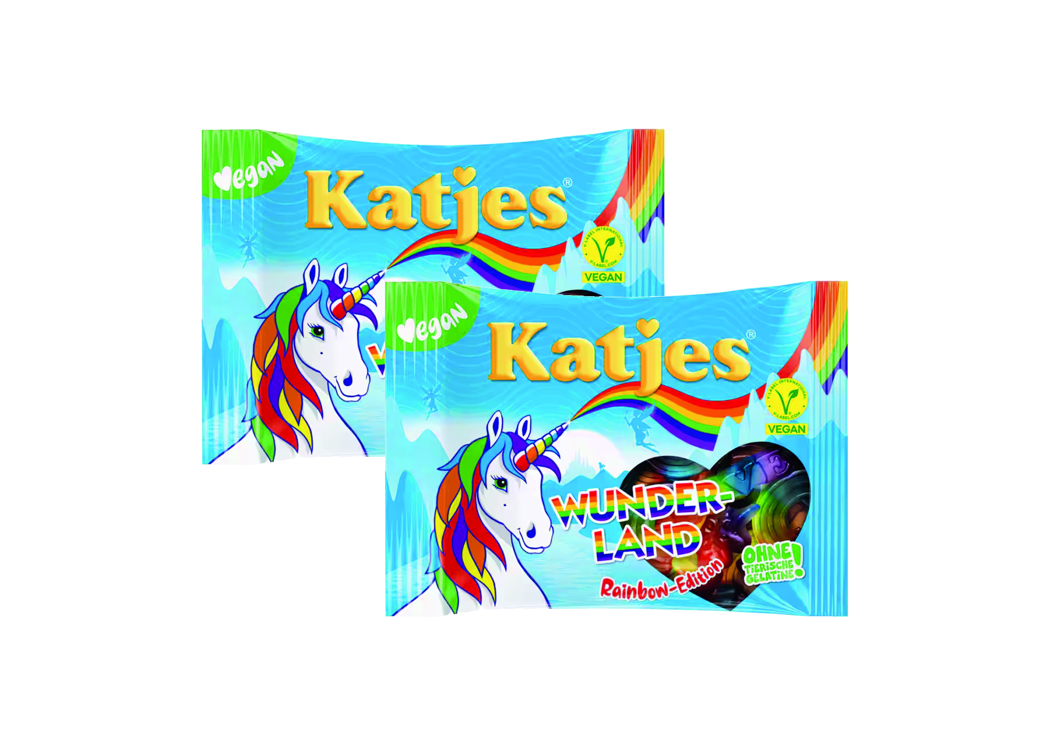 (Bild für) Katjes Wunderland Rainbow 175g 22