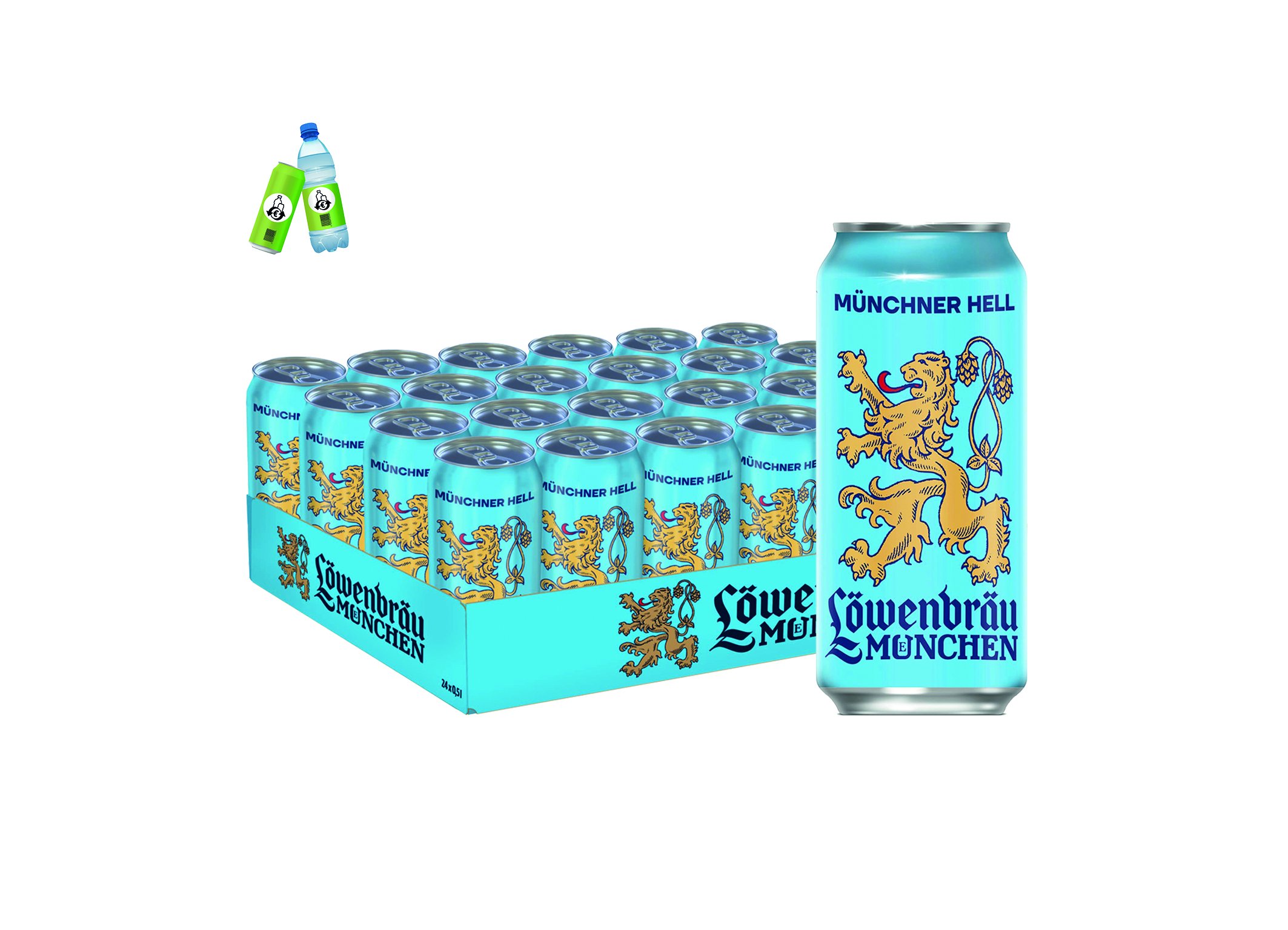 (Bild für) Löwenbräu Original 0,5L DS EWP 24