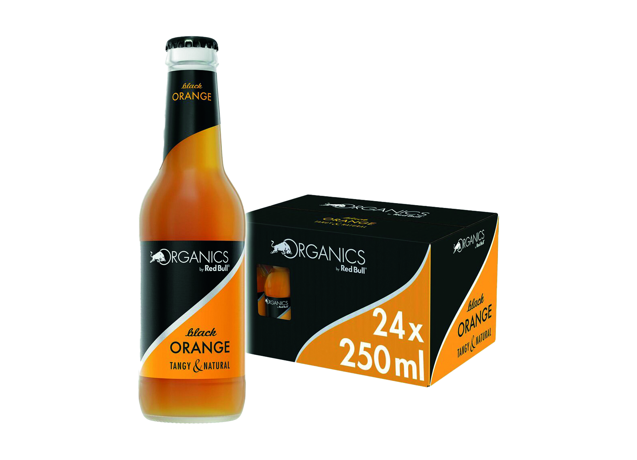 (Bild für) Organics by Red Bull Black Orange 0,25L FL EW 24