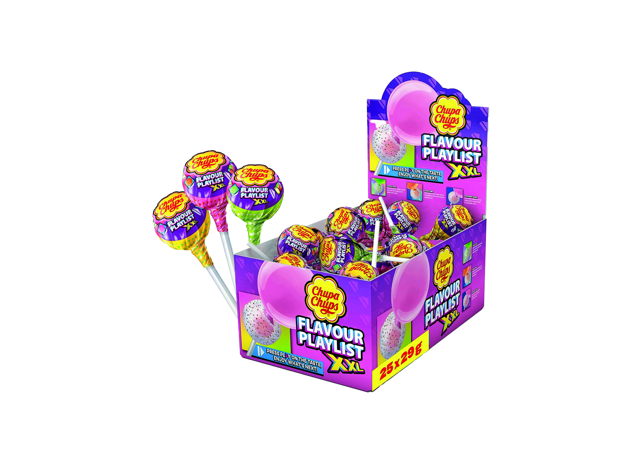 (Bild für) Chupa Chups Lollipops XXL 29g 25 