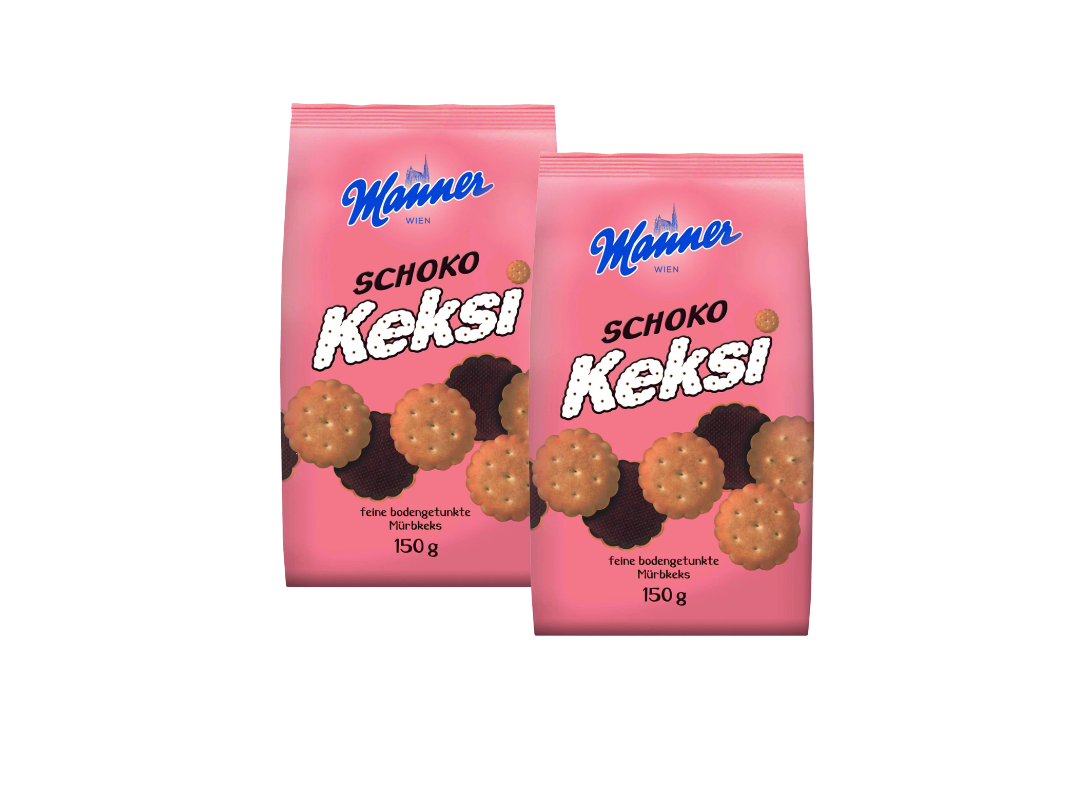 (Bild für) Manner Schoko Keksi 150g 12