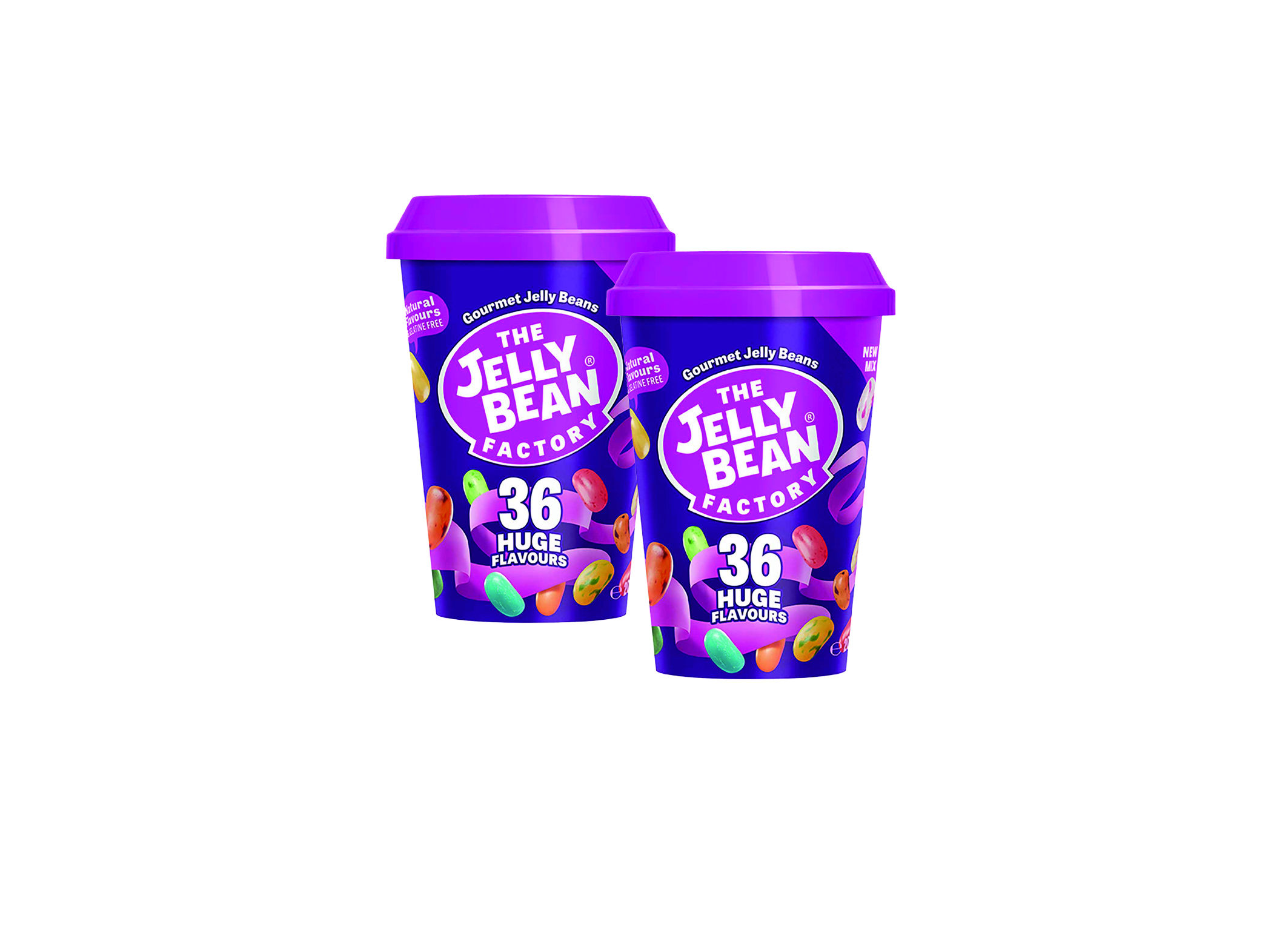(Bild für) The Jelly Bean Factory Jelly Beans Cup 200g 12