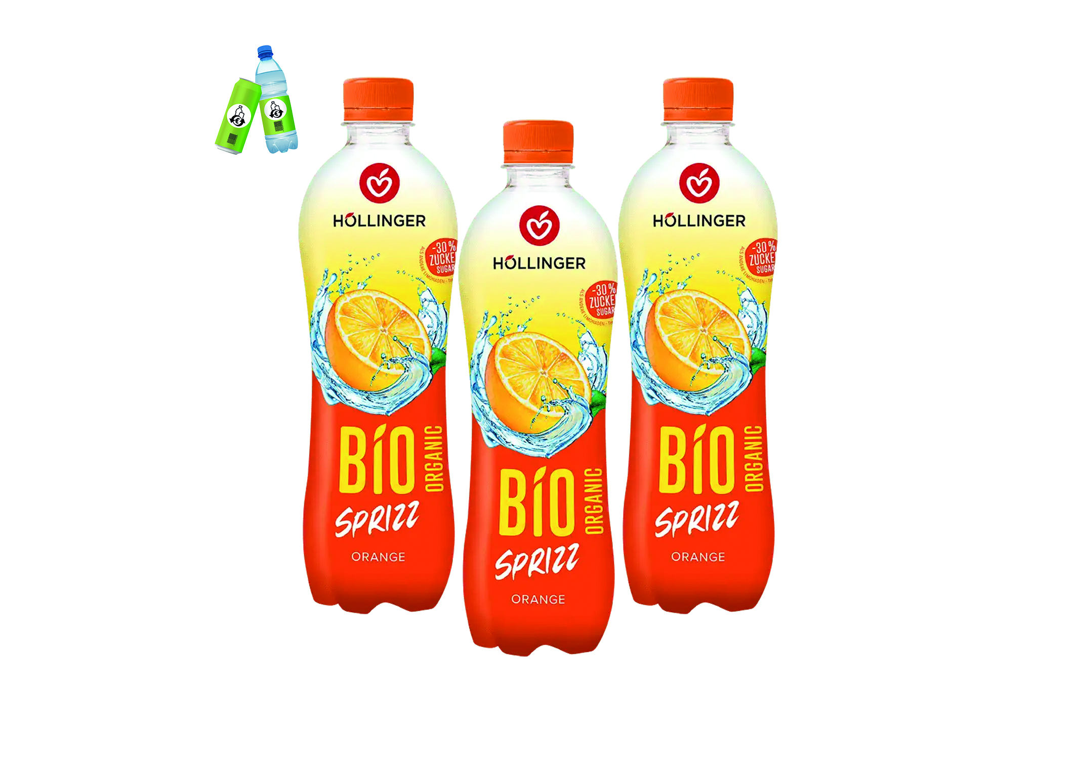 (Bild für) Höllinger Bio Orange Sprizz 0,5L PET EWP 12