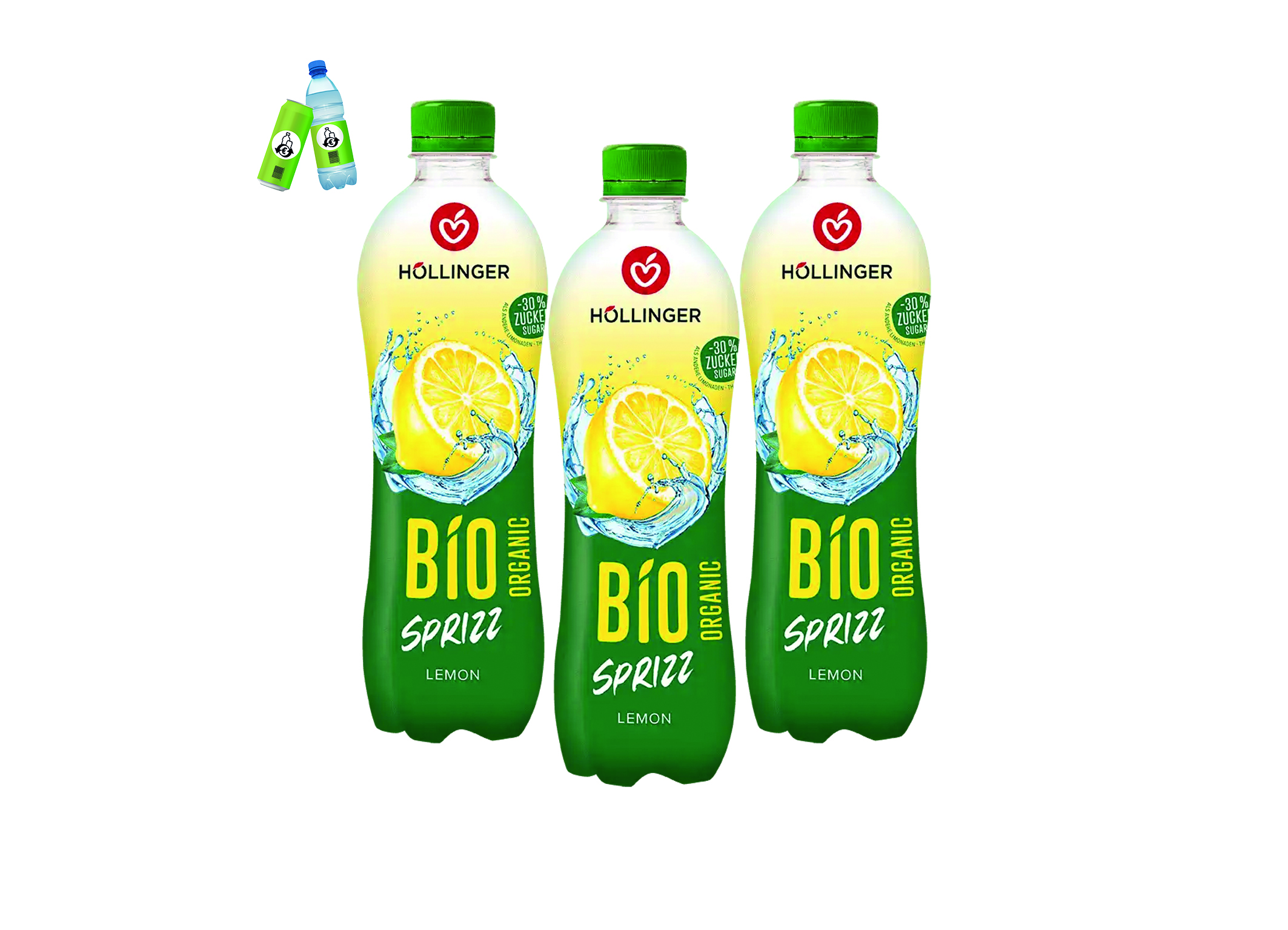 (Bild für) Höllinger Bio Lemon Sprizz 0,5L PET EWP 12