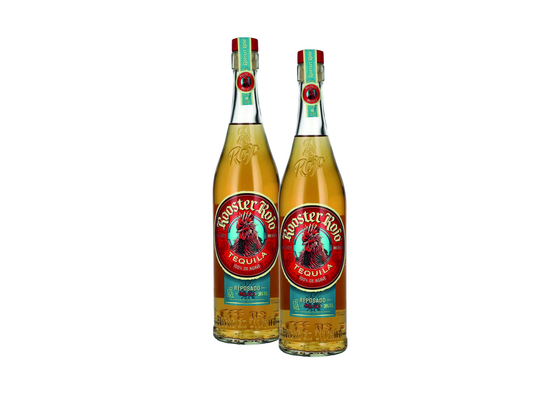 (image for) Rooster Rojo Tequila Reposado 0,7L 38% 6