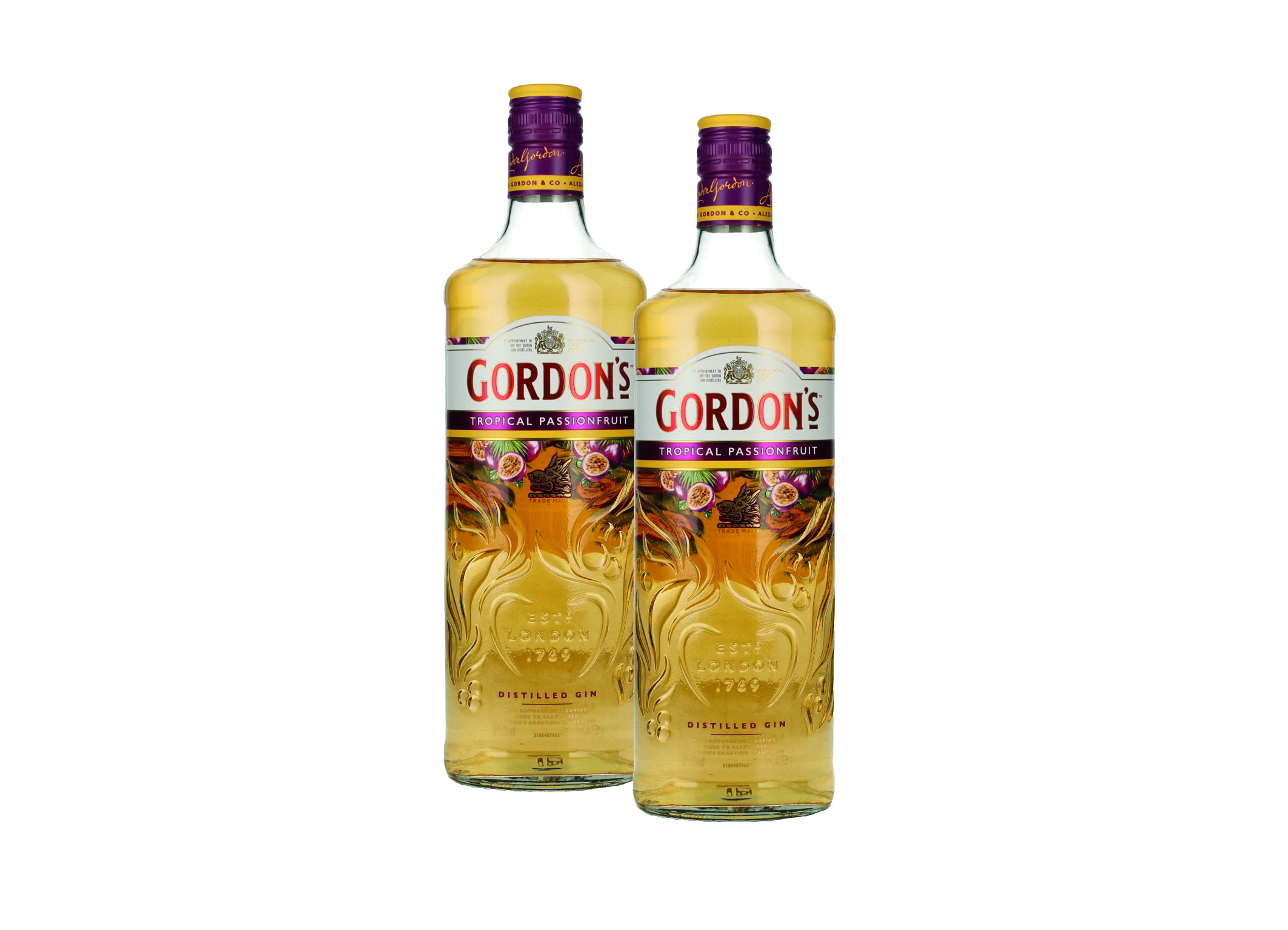 (Bild für) Gordons Tropical Passionfruit Gin 0,7L 37,5% 6