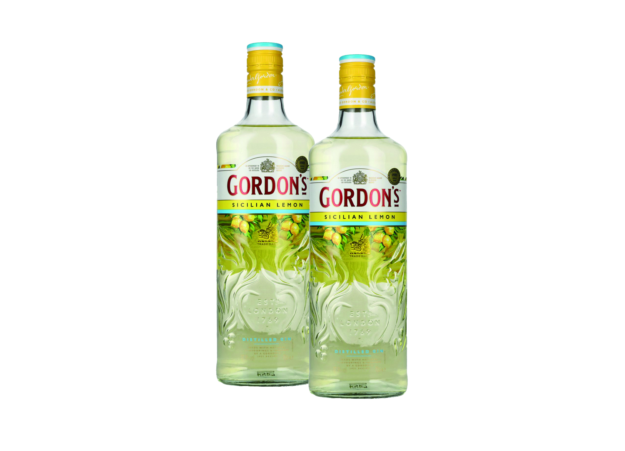 (Bild für) Gordons Sicilian Lemon Gin 0,7L 37,5% 6