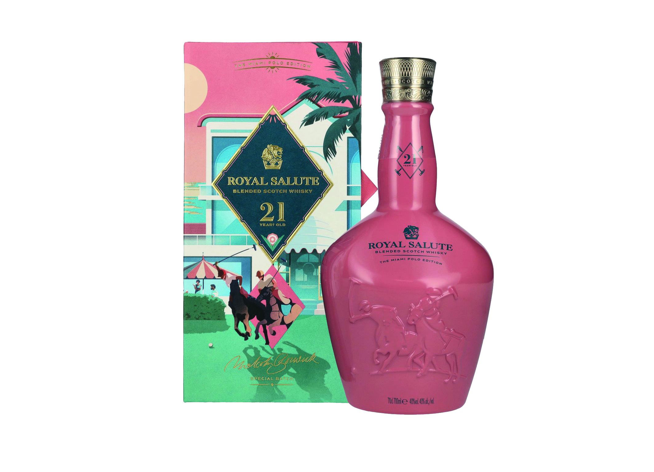 (Bild für) Chivas Regal Royal Salute Miami Polo 21 YO 0,7L 40% 6