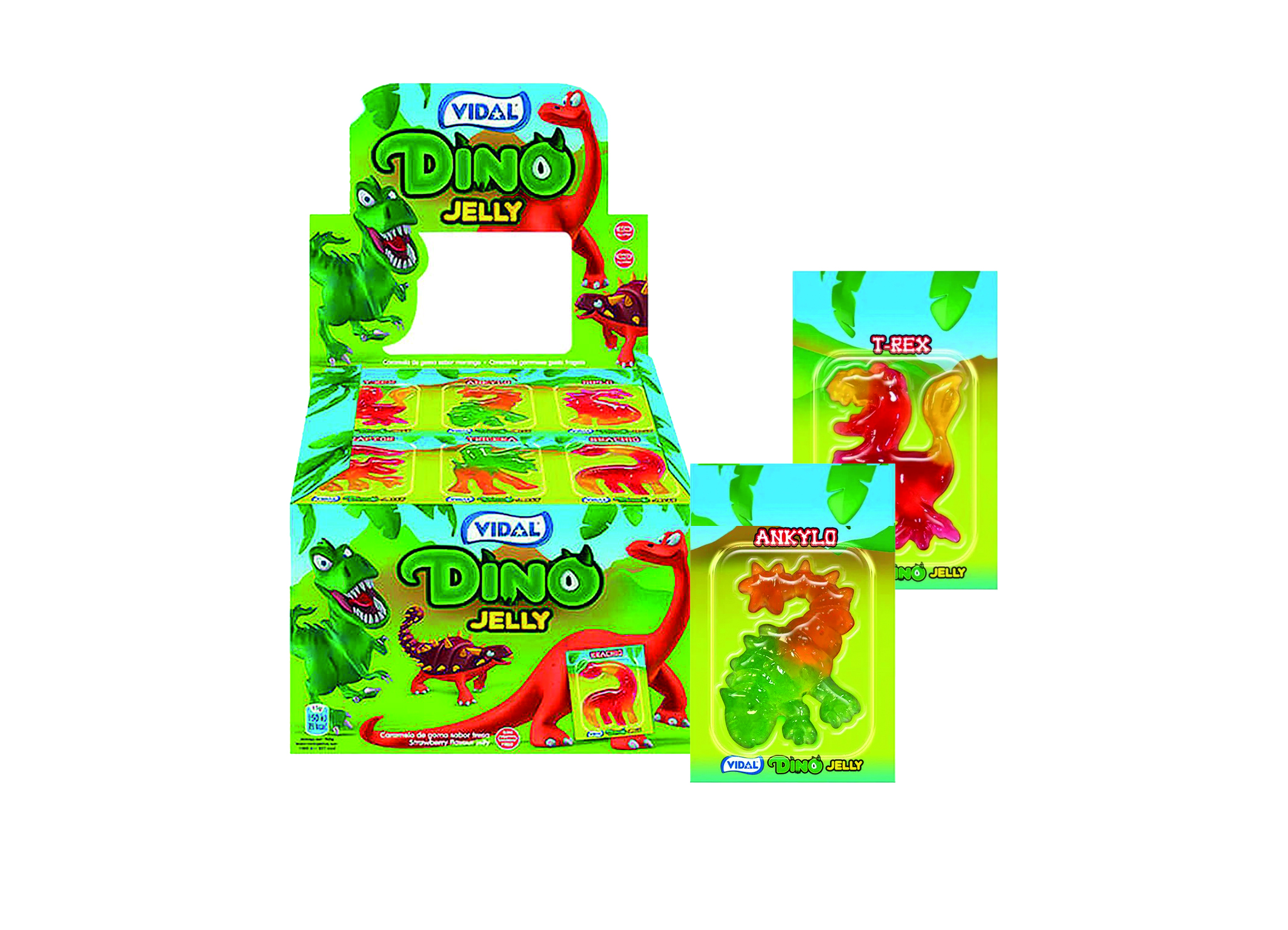 (image for) Vidal Jelly Dino 66g 11