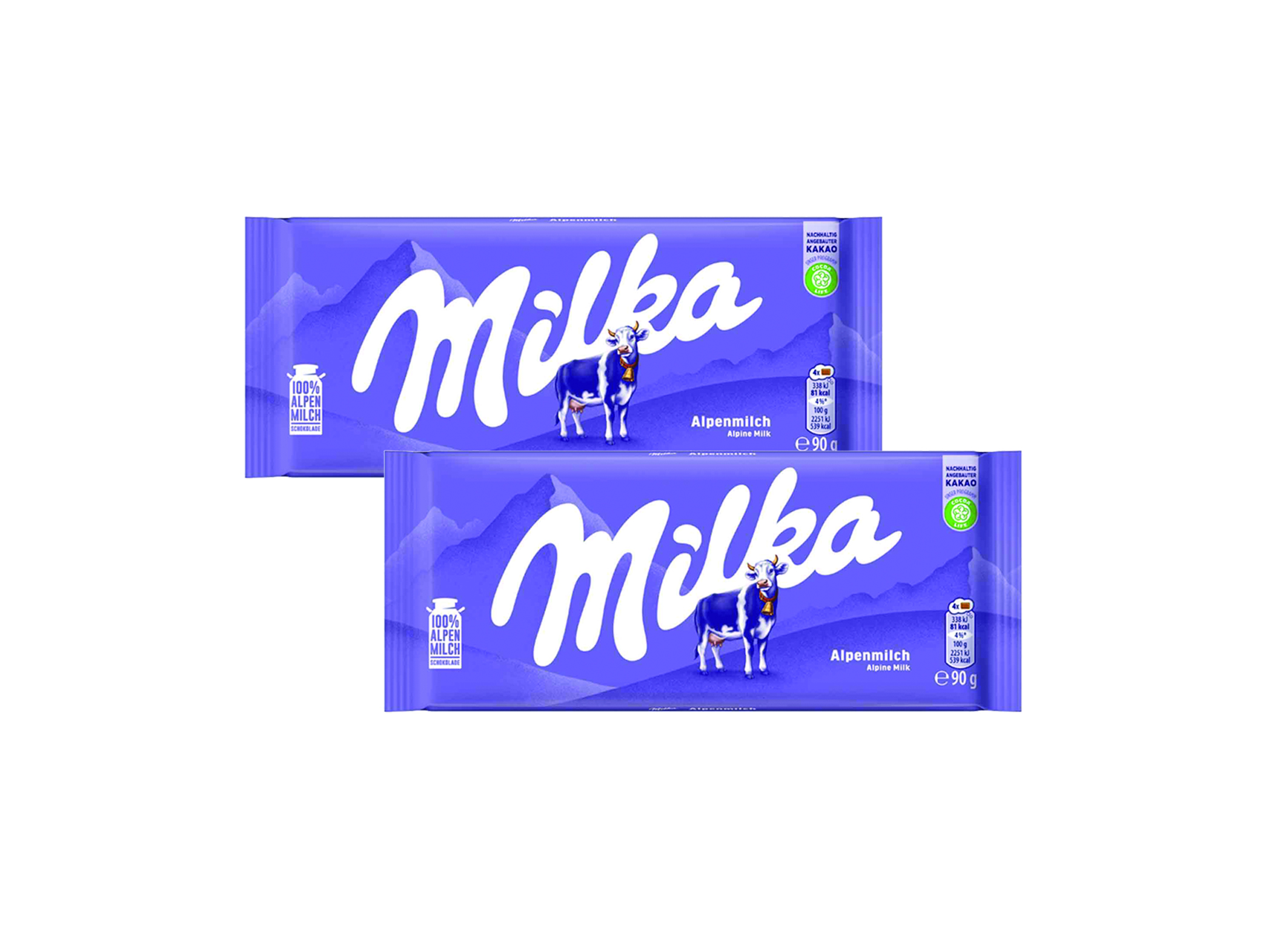 (Bild für) Milka Alpenmilch 90g 25