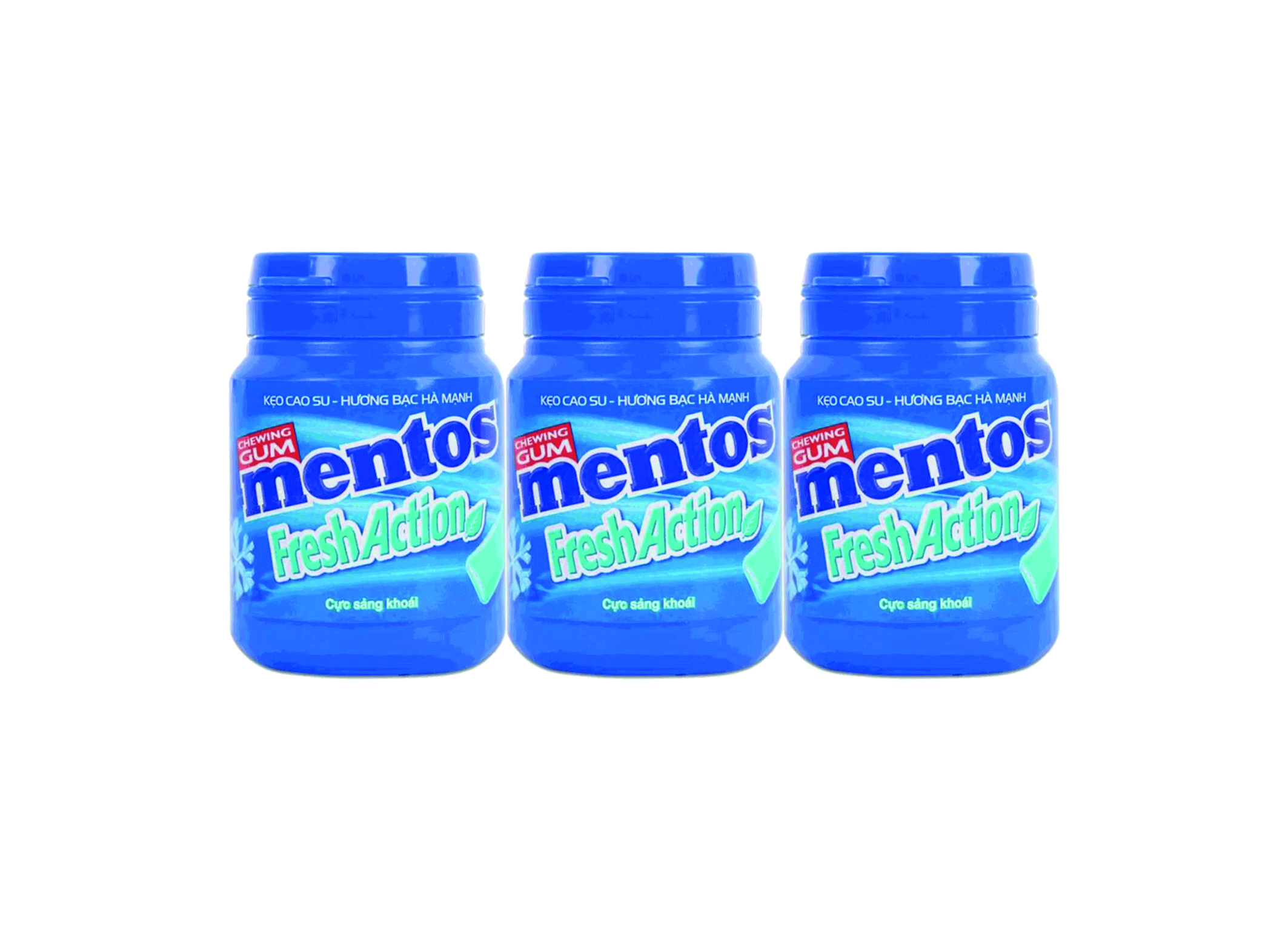 (Bild für) Mentos Fresh Action Chewing Gum 56g 6