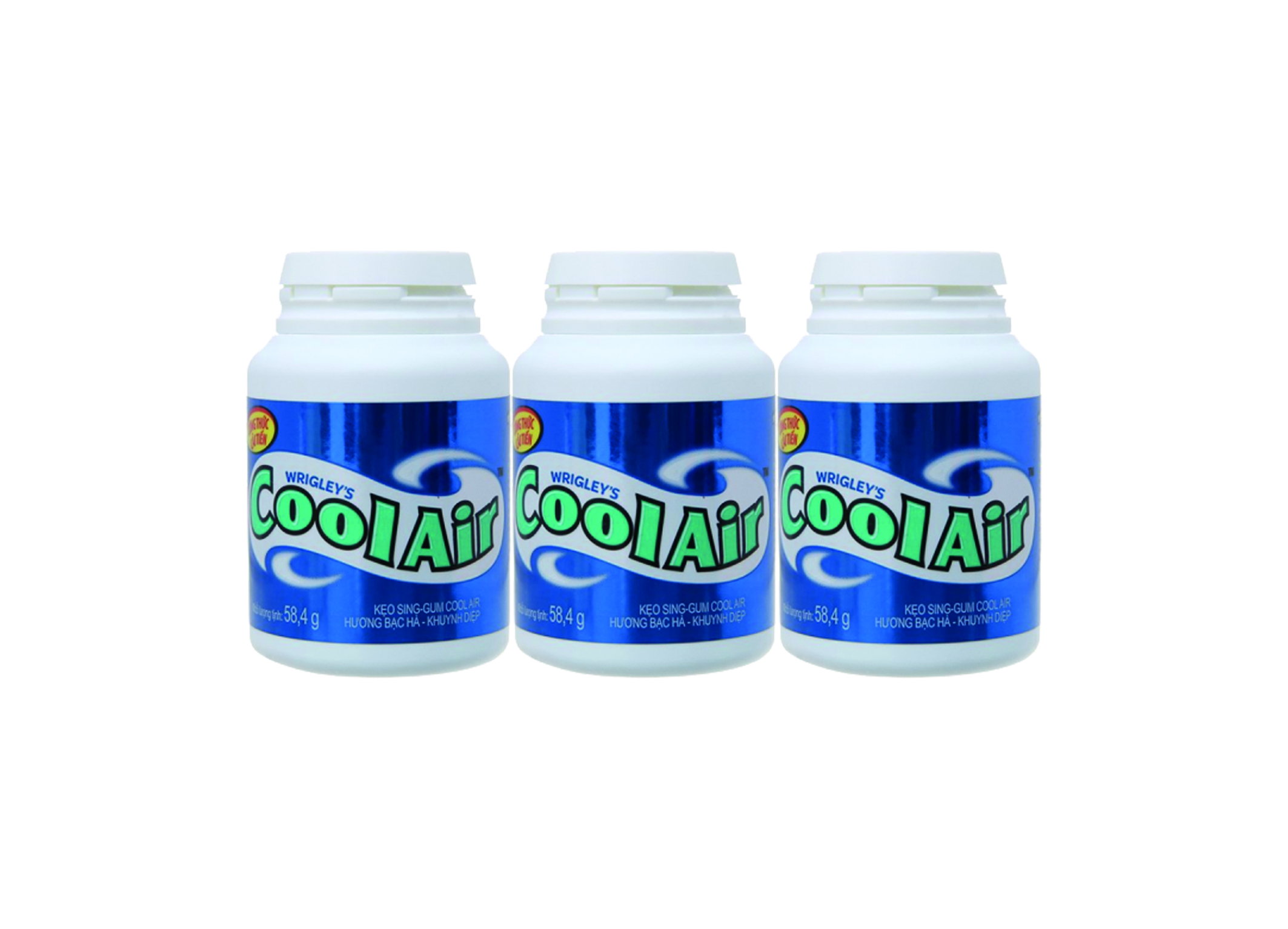 (Bild für) Wrigley´s Cool Air Eucalyptus Bottle 58,4g 6