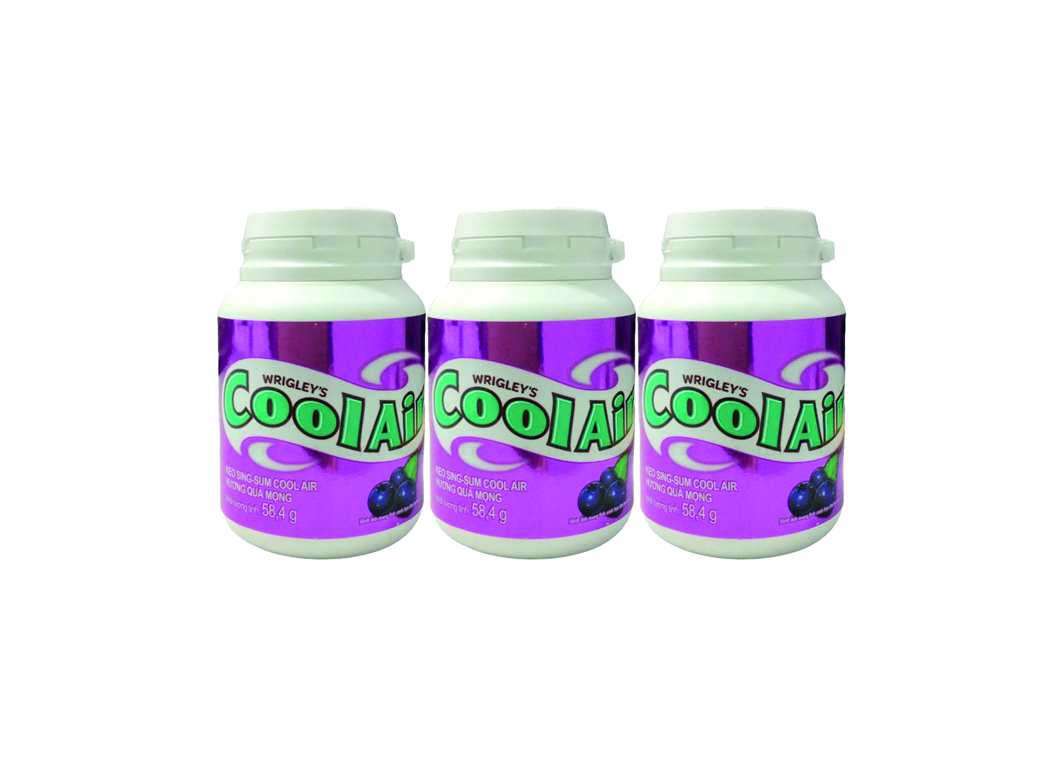 (Bild für) Wrigley´s Cool Air Berry Bottle 58,4g 6