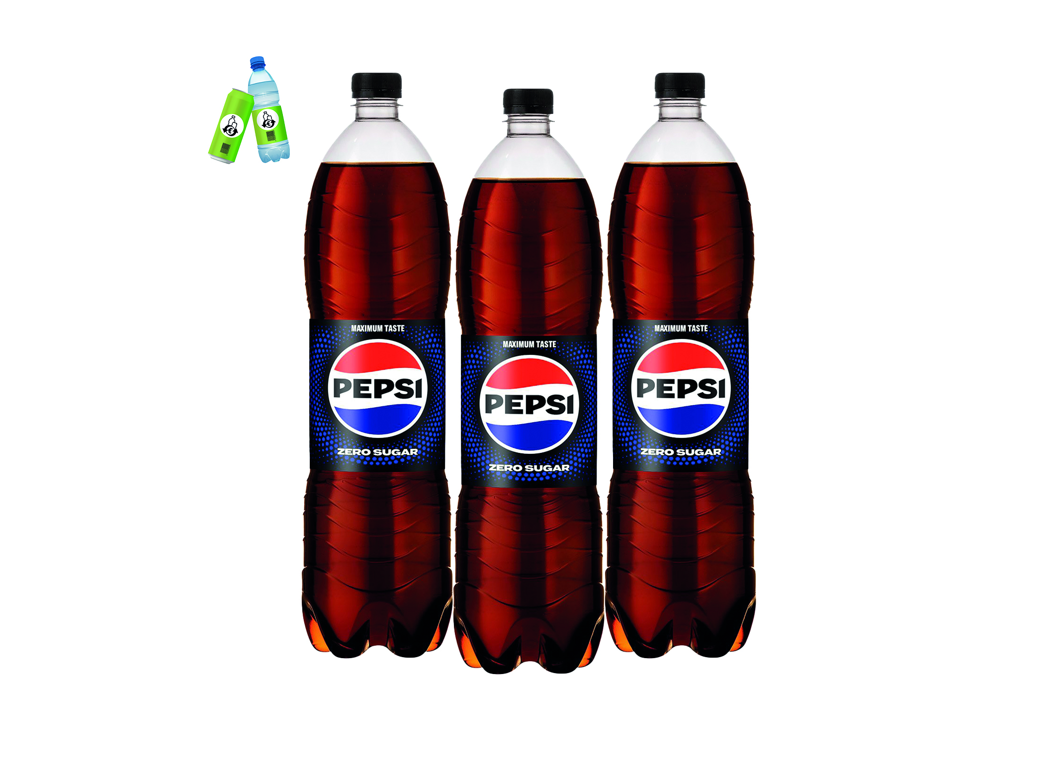 (Bild für) Pepsi Cola Zero 1,5L PET EWP 6