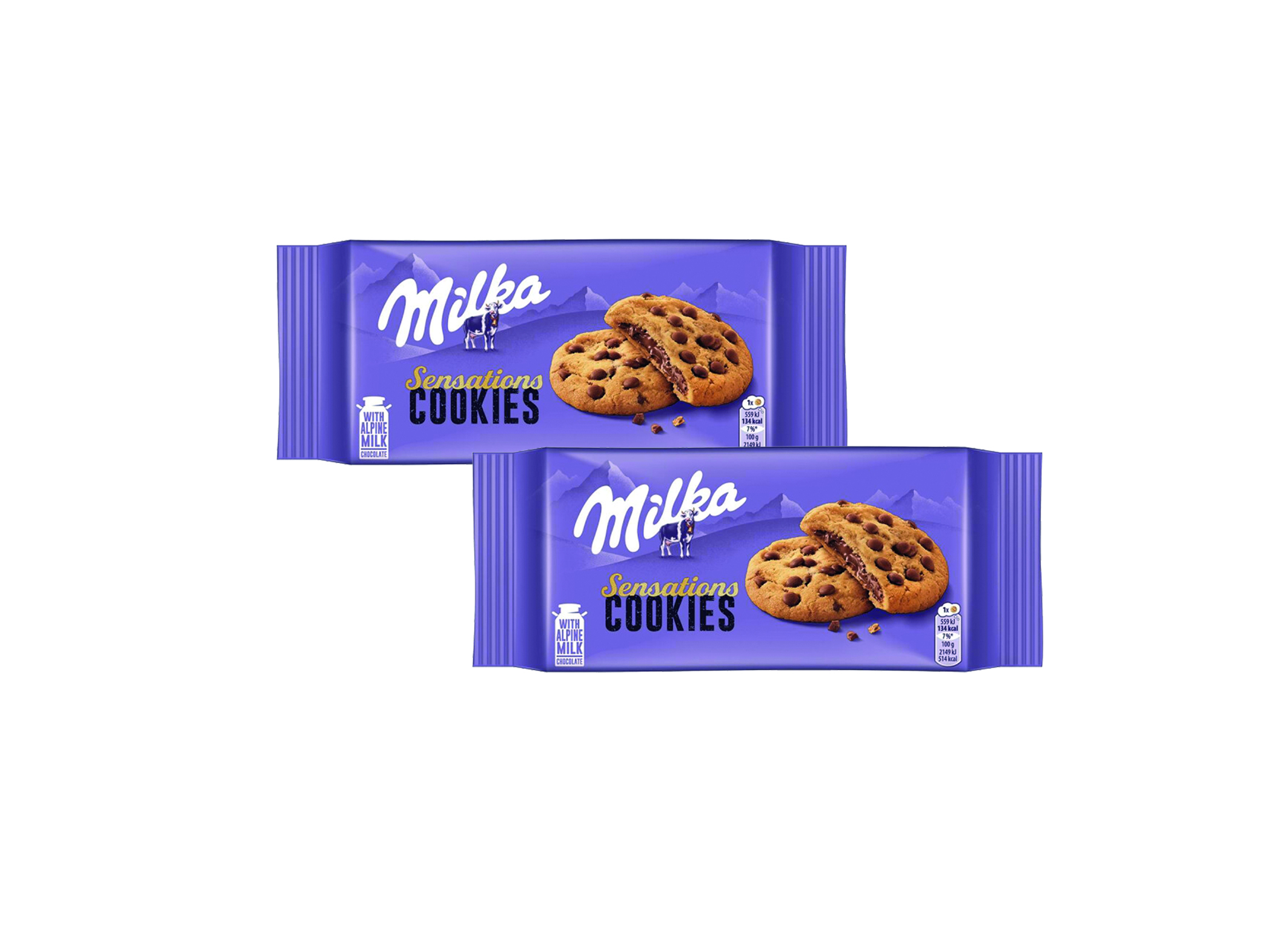 (Bild für) Milka Cookies Sensations Schoko 156g 12