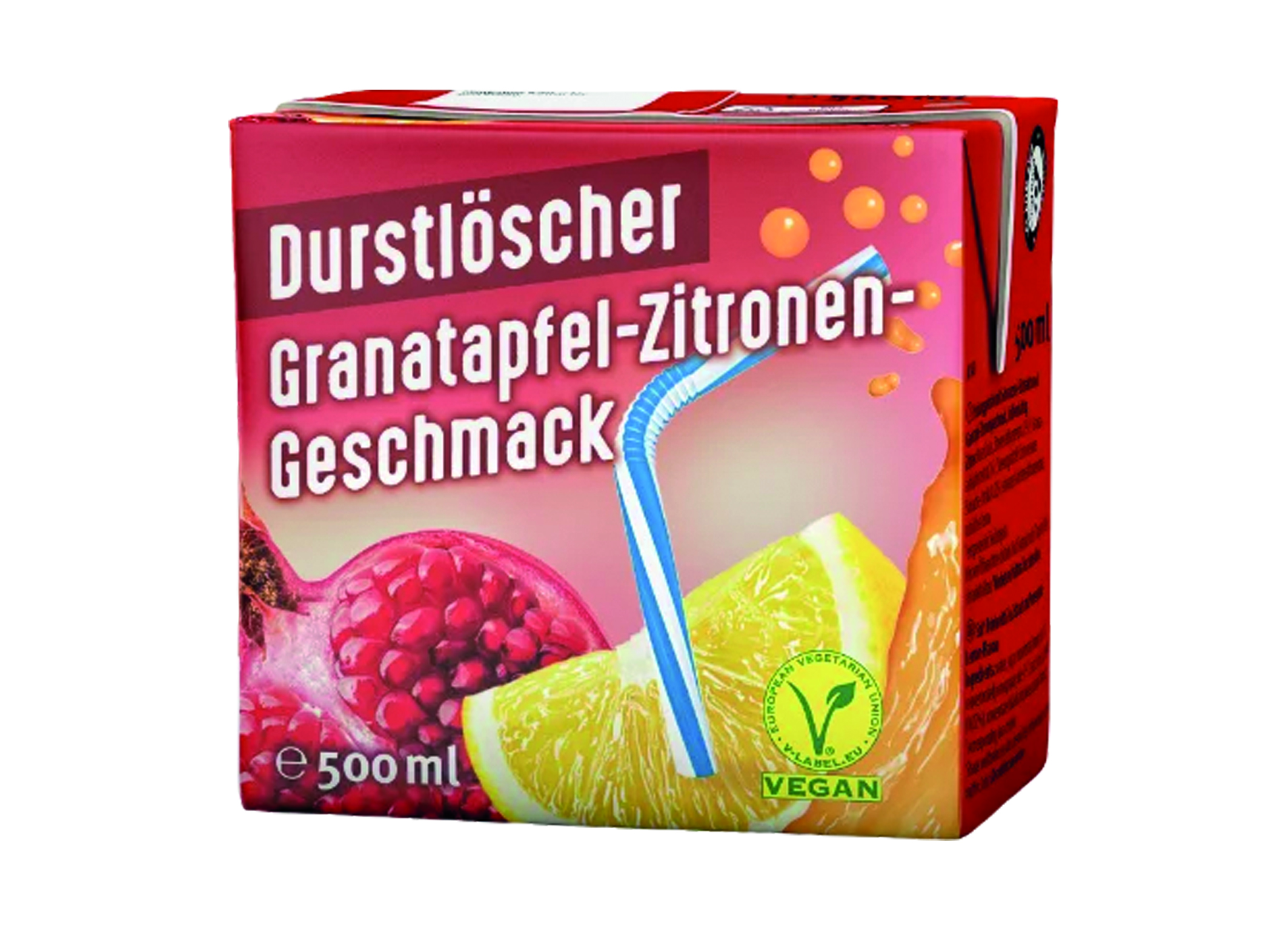 (Bild für) Durstlöscher Granatapfel-Zitrone 0,5L 12