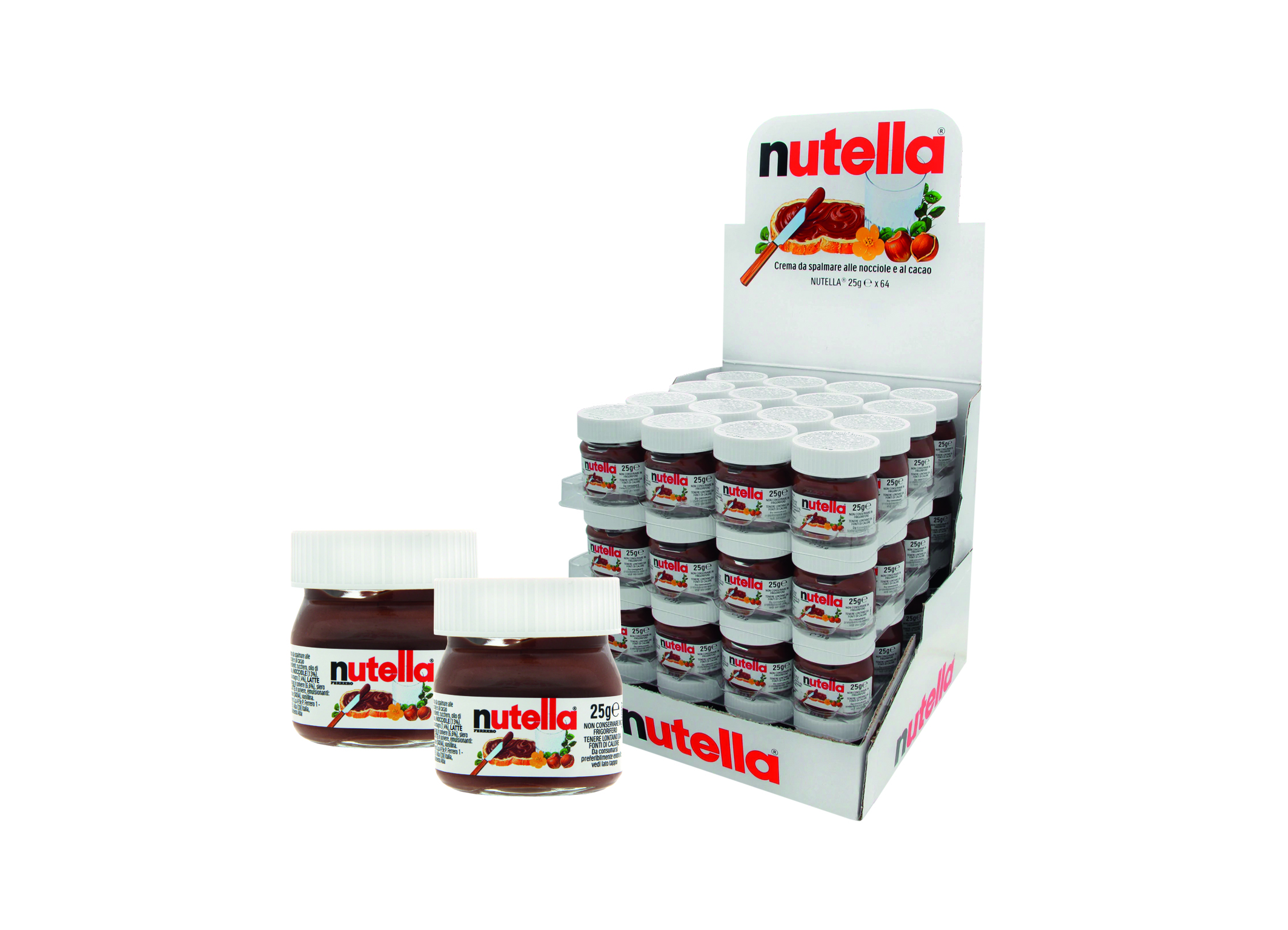 (Bild für) Ferrero Nutella 25g 64
