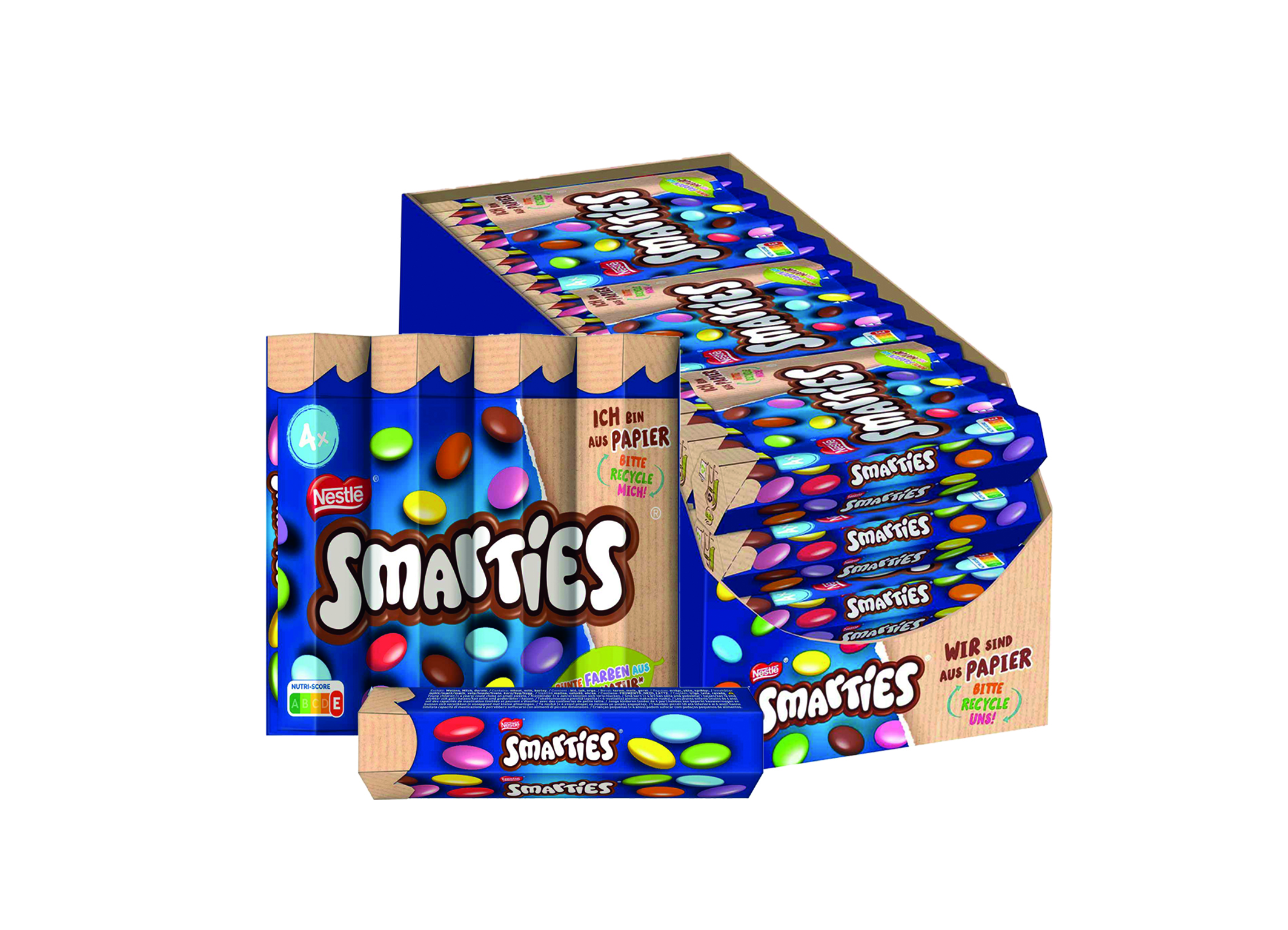 (Bild für) Smarties 4er Multipack 34g 12