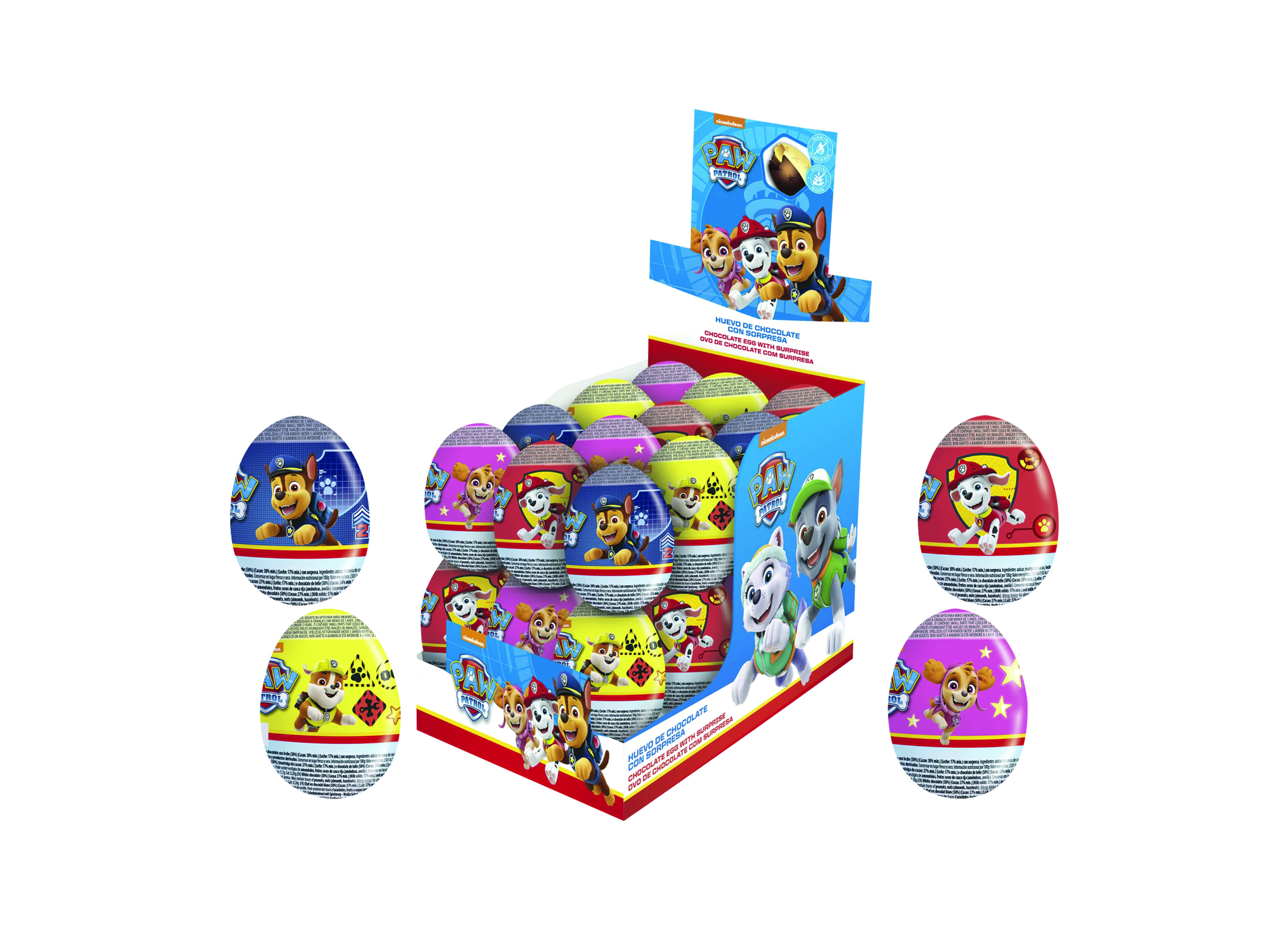 (Bild für) Paw Patrol Schoko Überraschungsei 20g 24