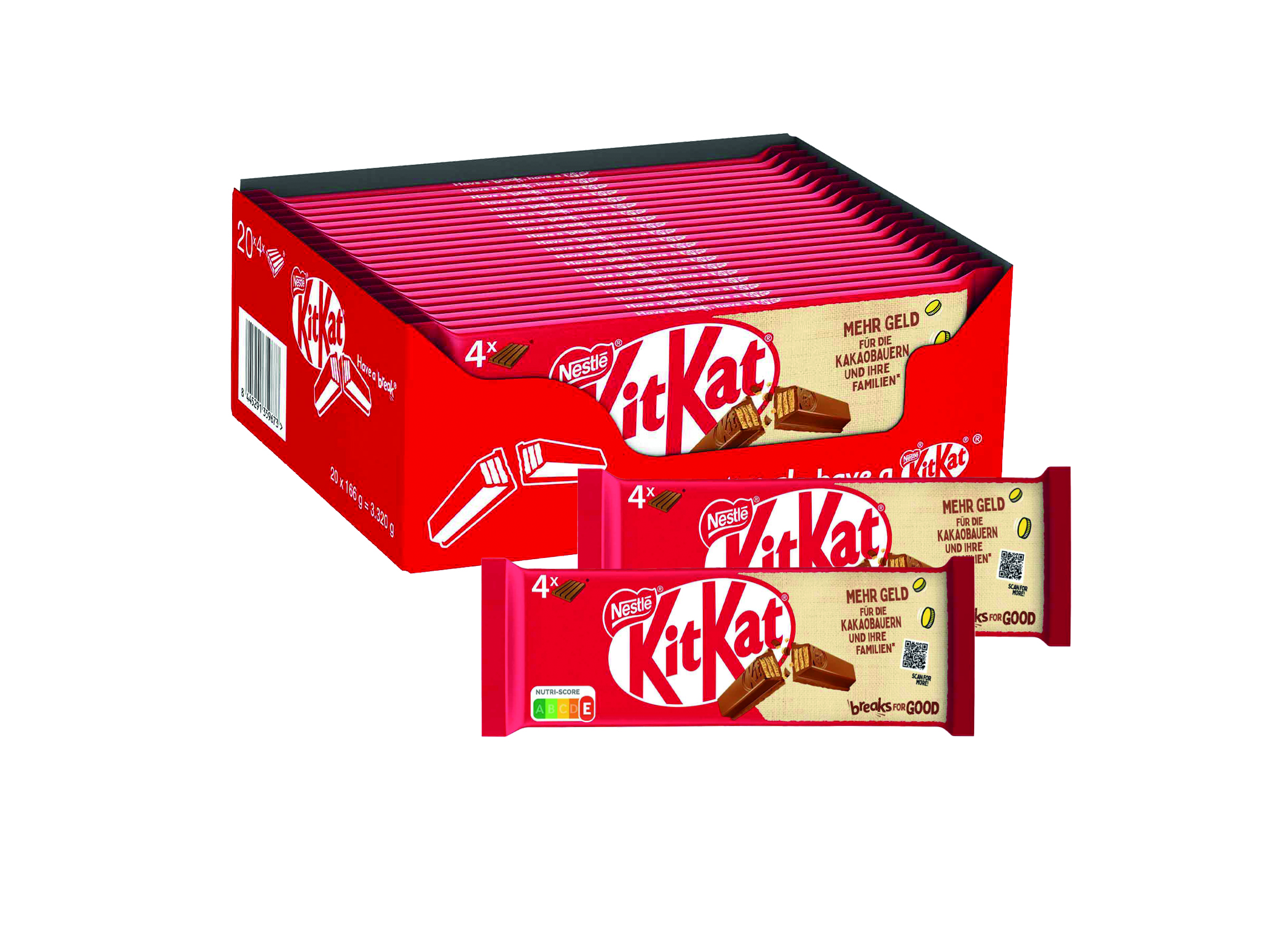 (Bild für) KitKat 166g (4x41,5g) 20