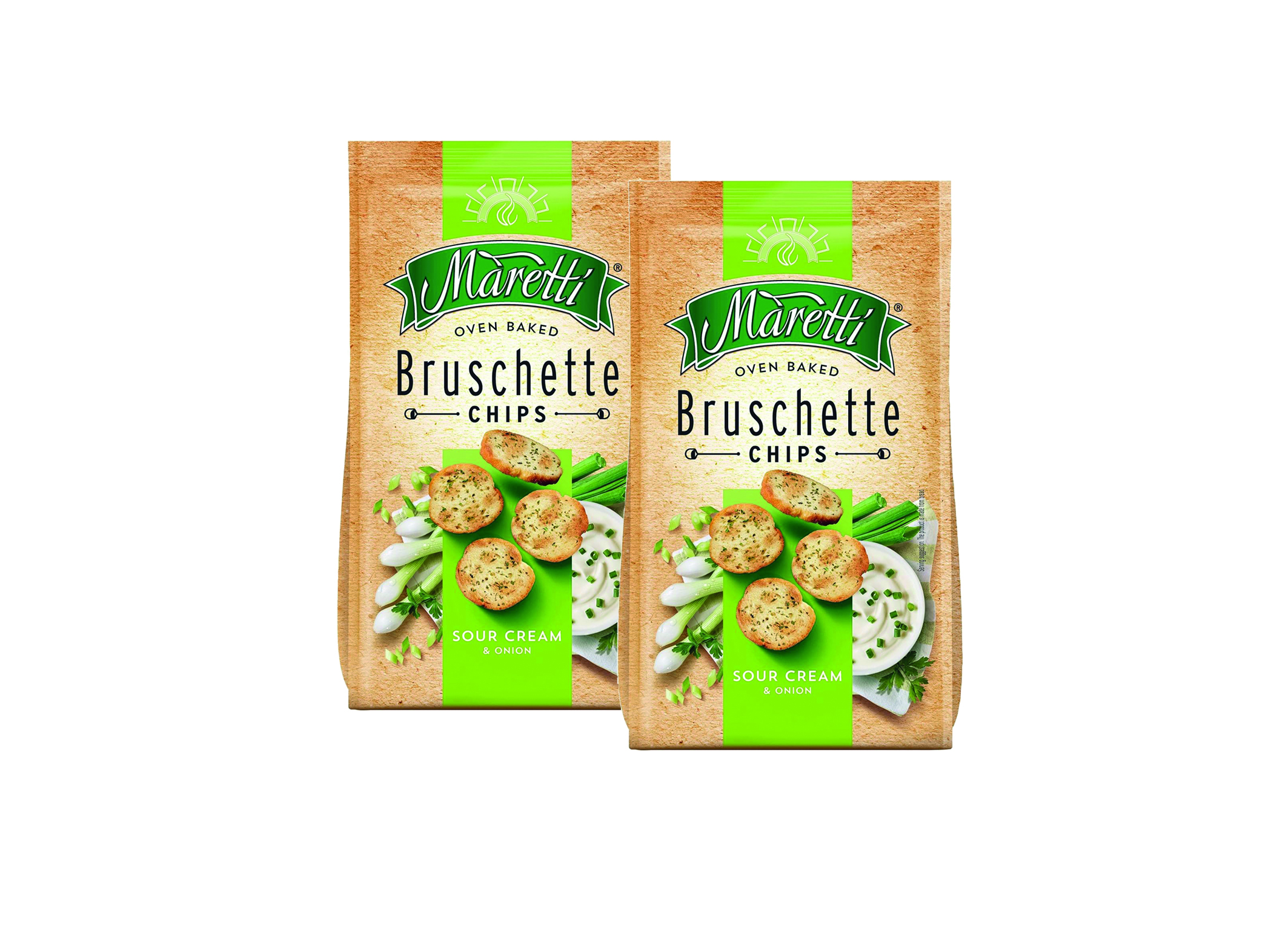 (Bild für) Maretti Bruschette Sour Cream & Onion 70g 15
