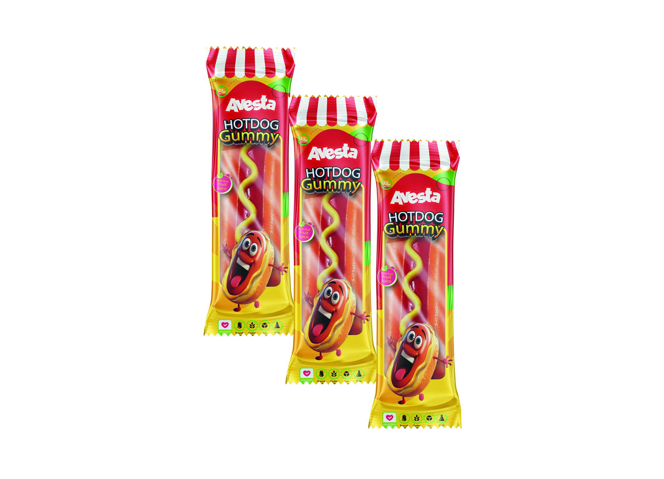 (Bild für) Avesta Hot Dog Gummy 20g 24