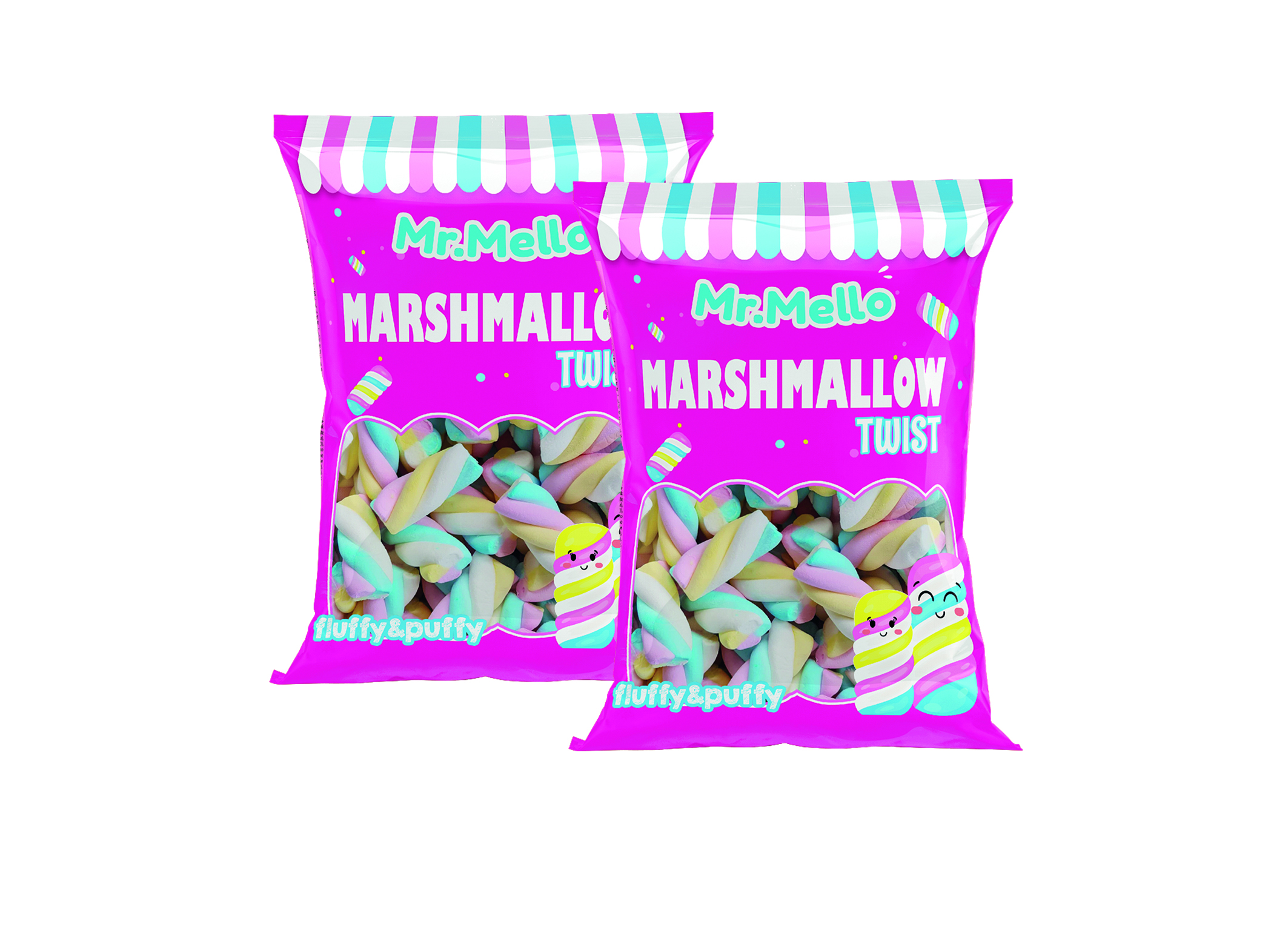 (Bild für) Mr. Mello Marshmallow Twist 45g 50