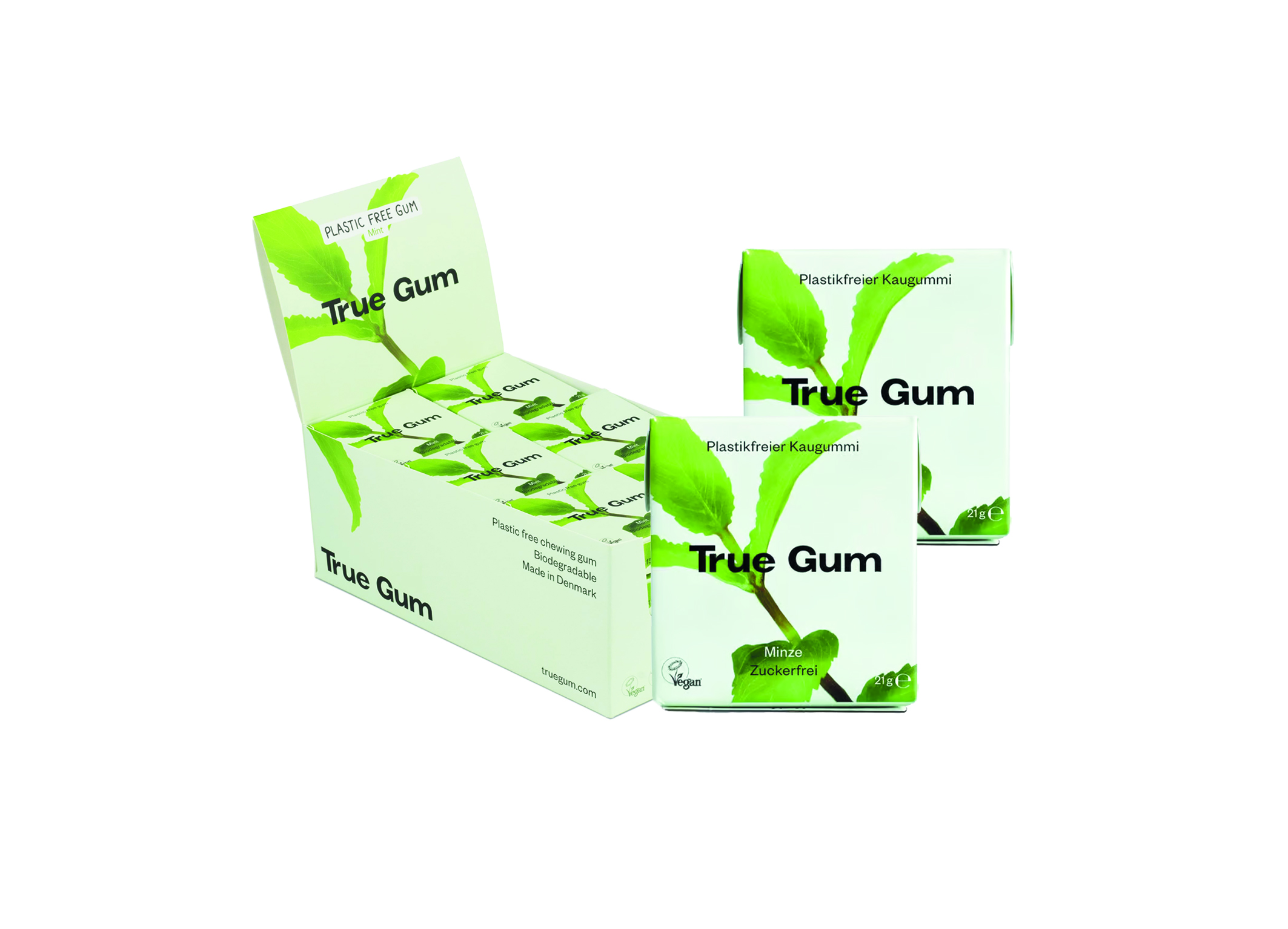 (Bild für) True Gum Minze 21g 24