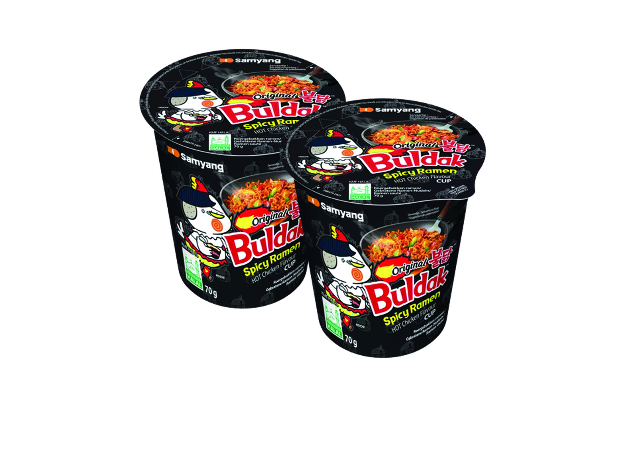 (Bild für) Samyang Buldak Original Cup 70g 6