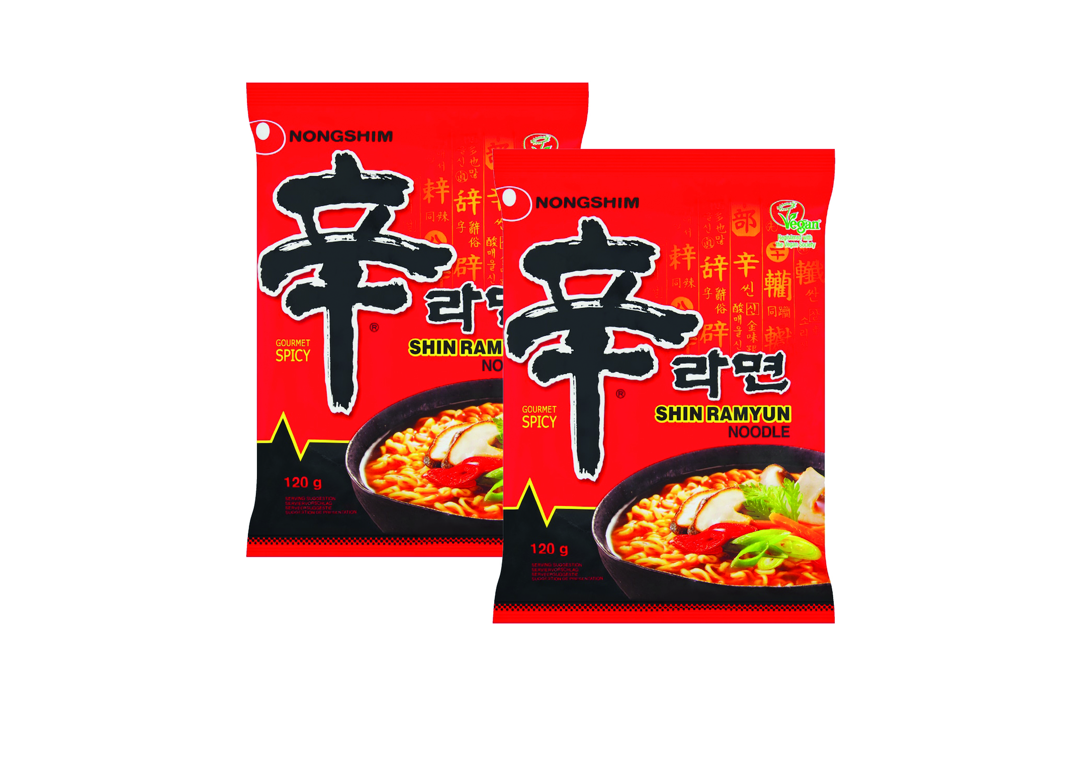 (Bild für) Nong Shim Noodles Shin Ramyun 120g 20