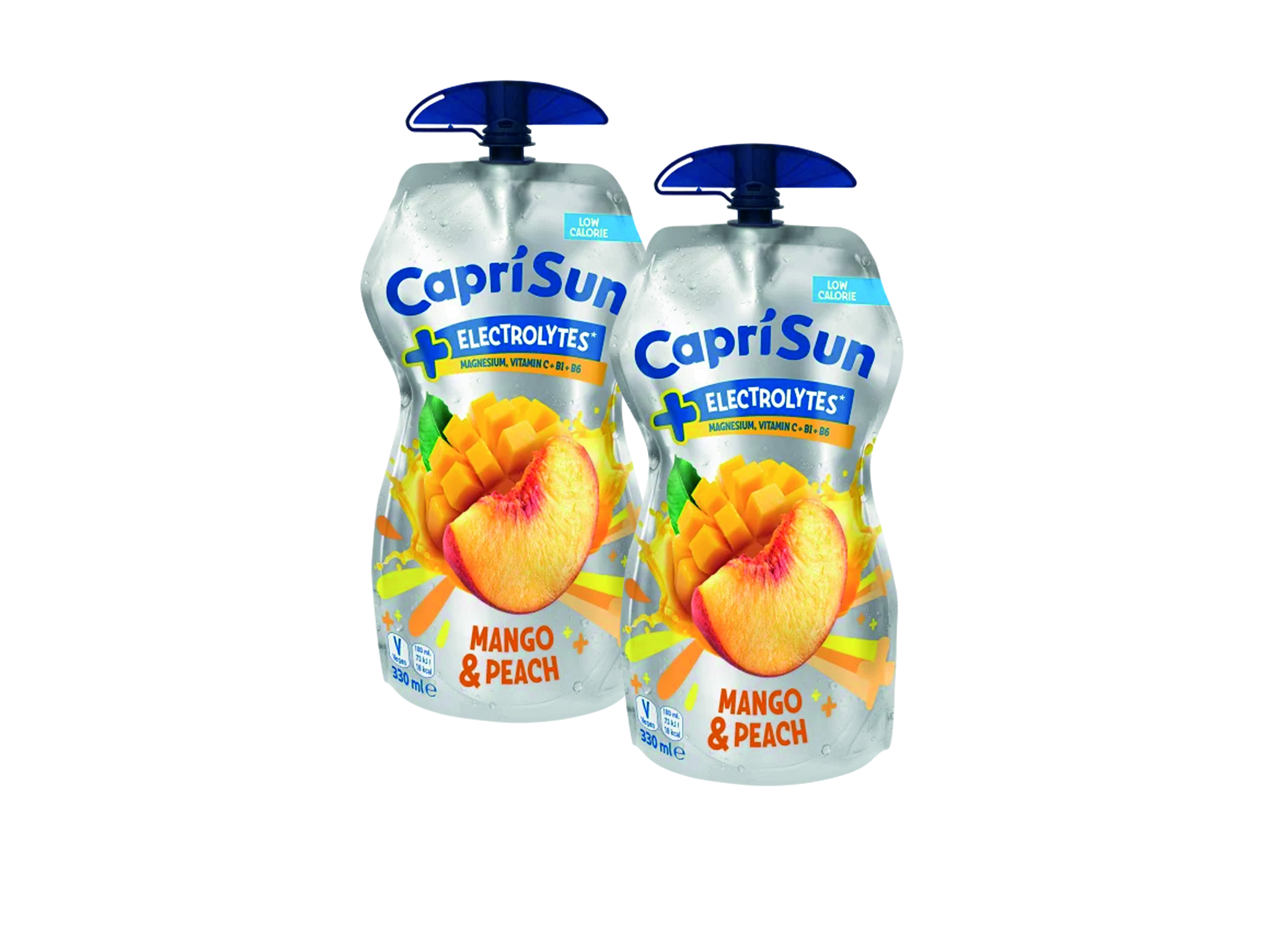 (Bild für) Capri-Sun Electrolytes Mango & Peach 0,33L 15