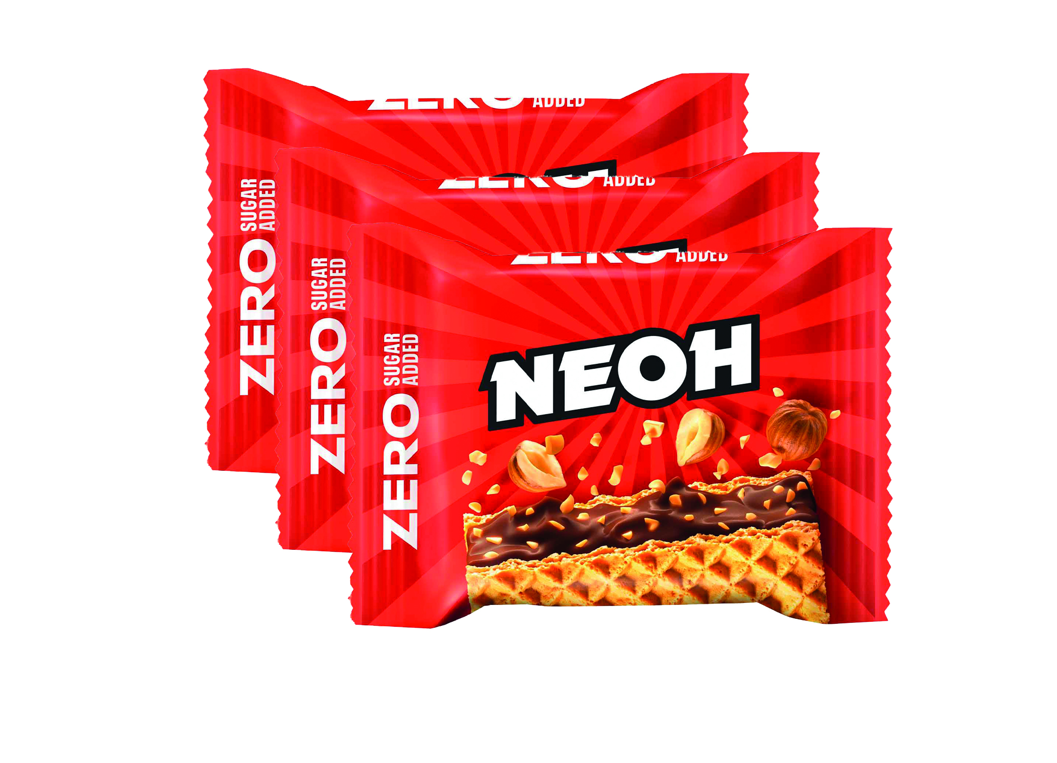 (Bild für) NEOH Hazelnut Crunch Waffel 4er 84g 10