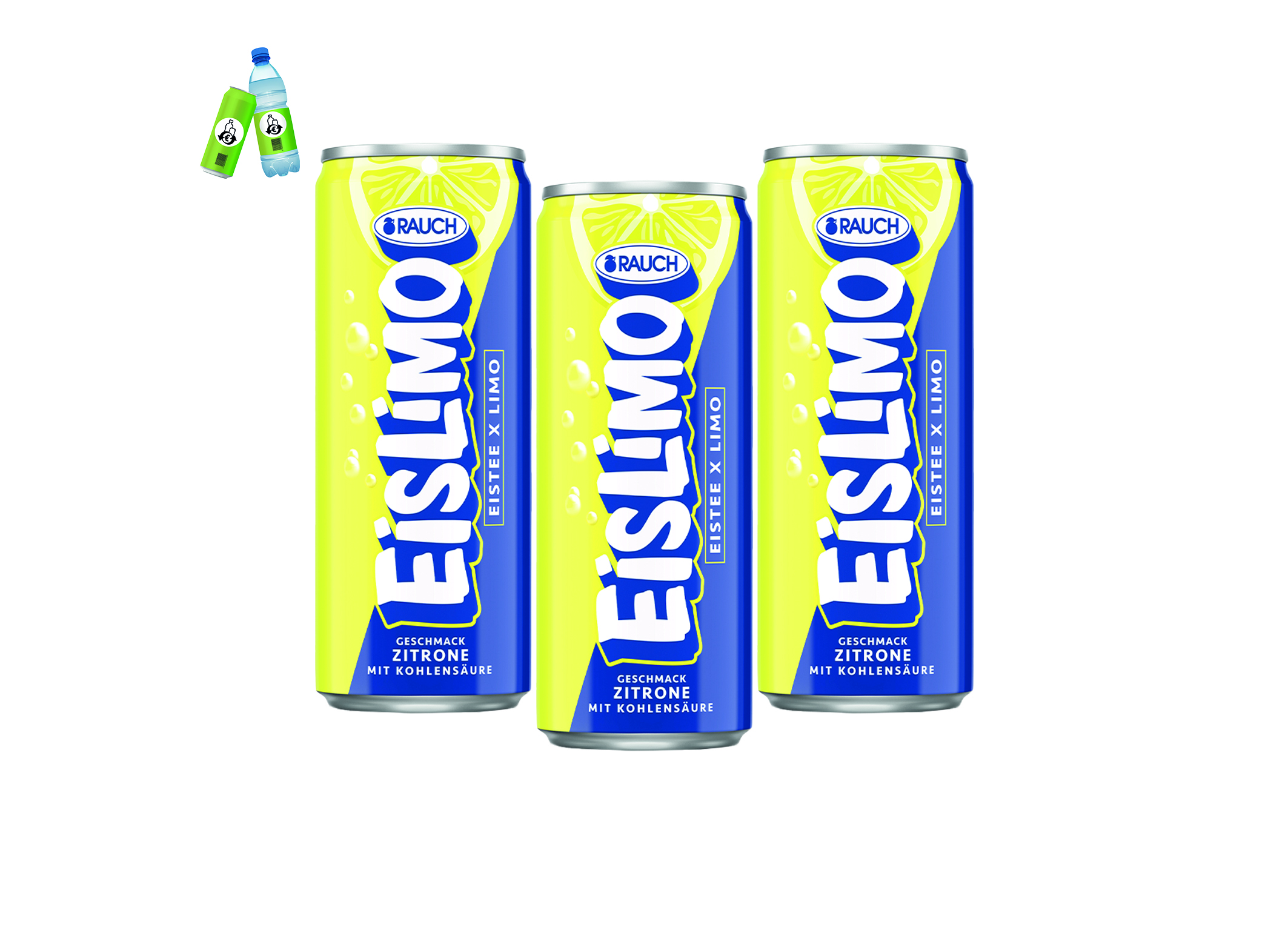 (Bild für) Rauch EisLimo Zitrone 0,33L DS EWP 24