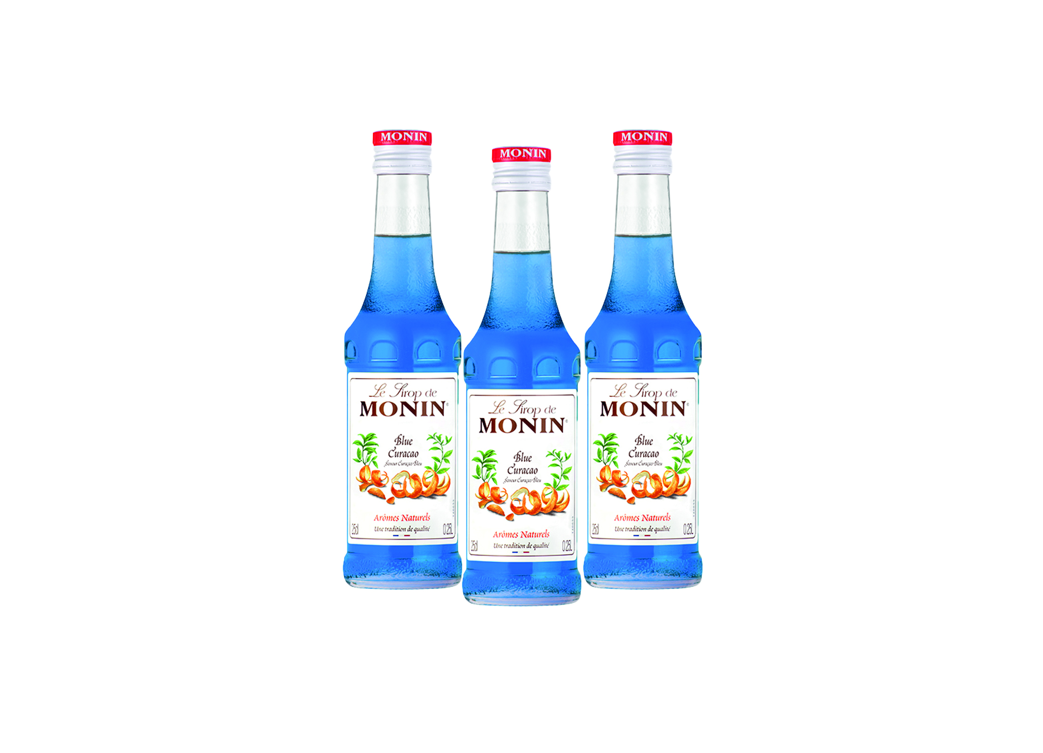 (Bild für) Monin Sirup Blue Curacao 0,25L 6